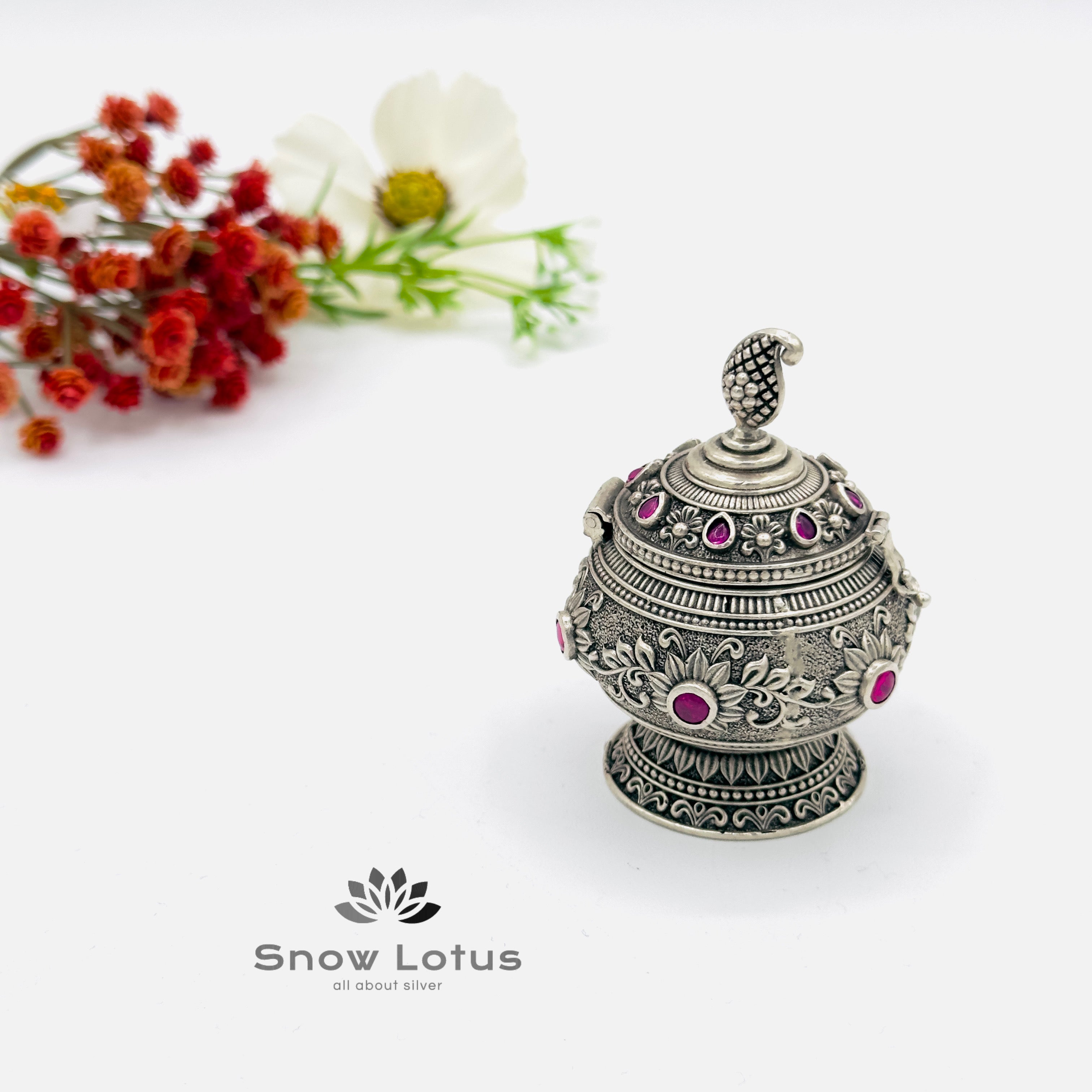Ruby Kumkum Box