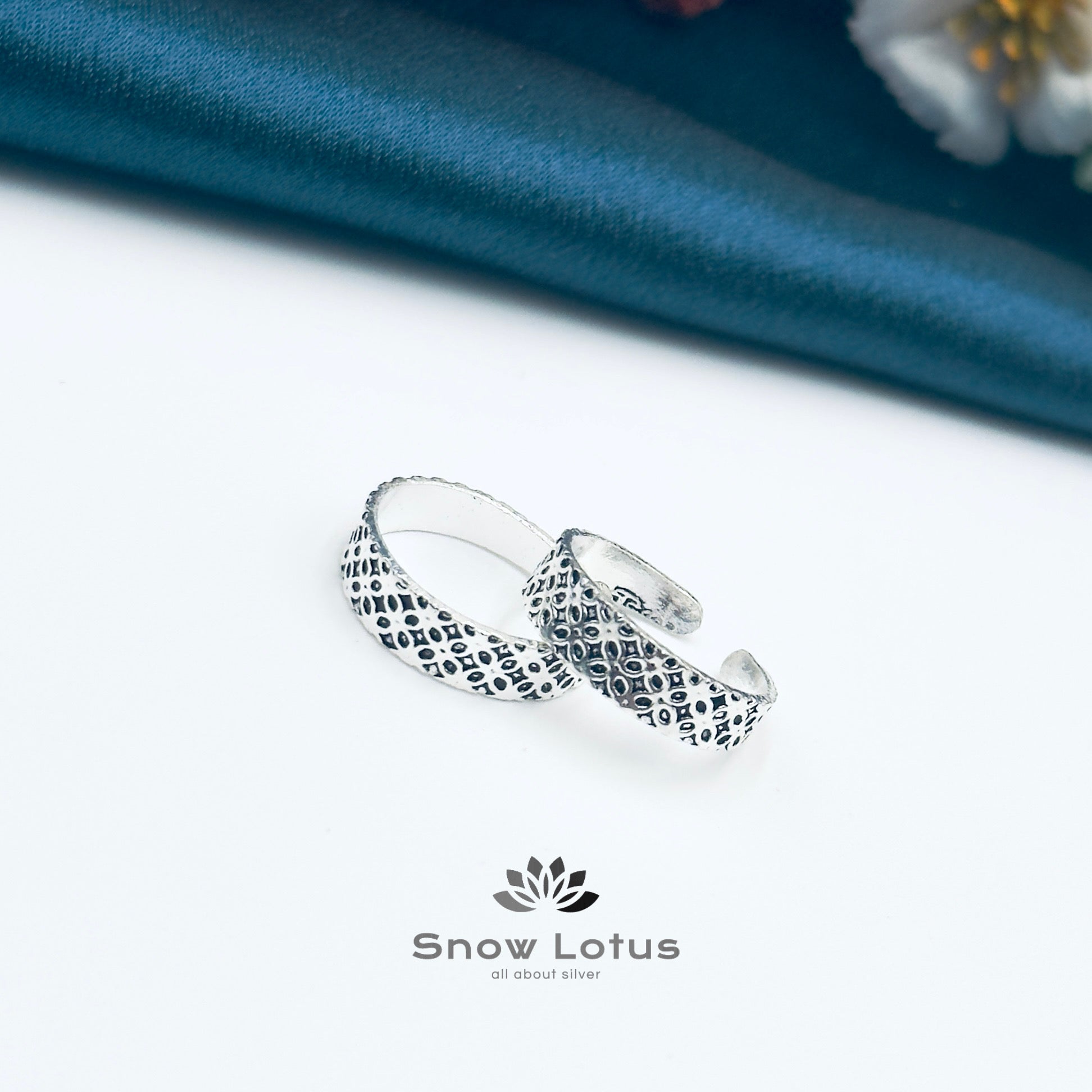 Toe Rings Antique Plain M19