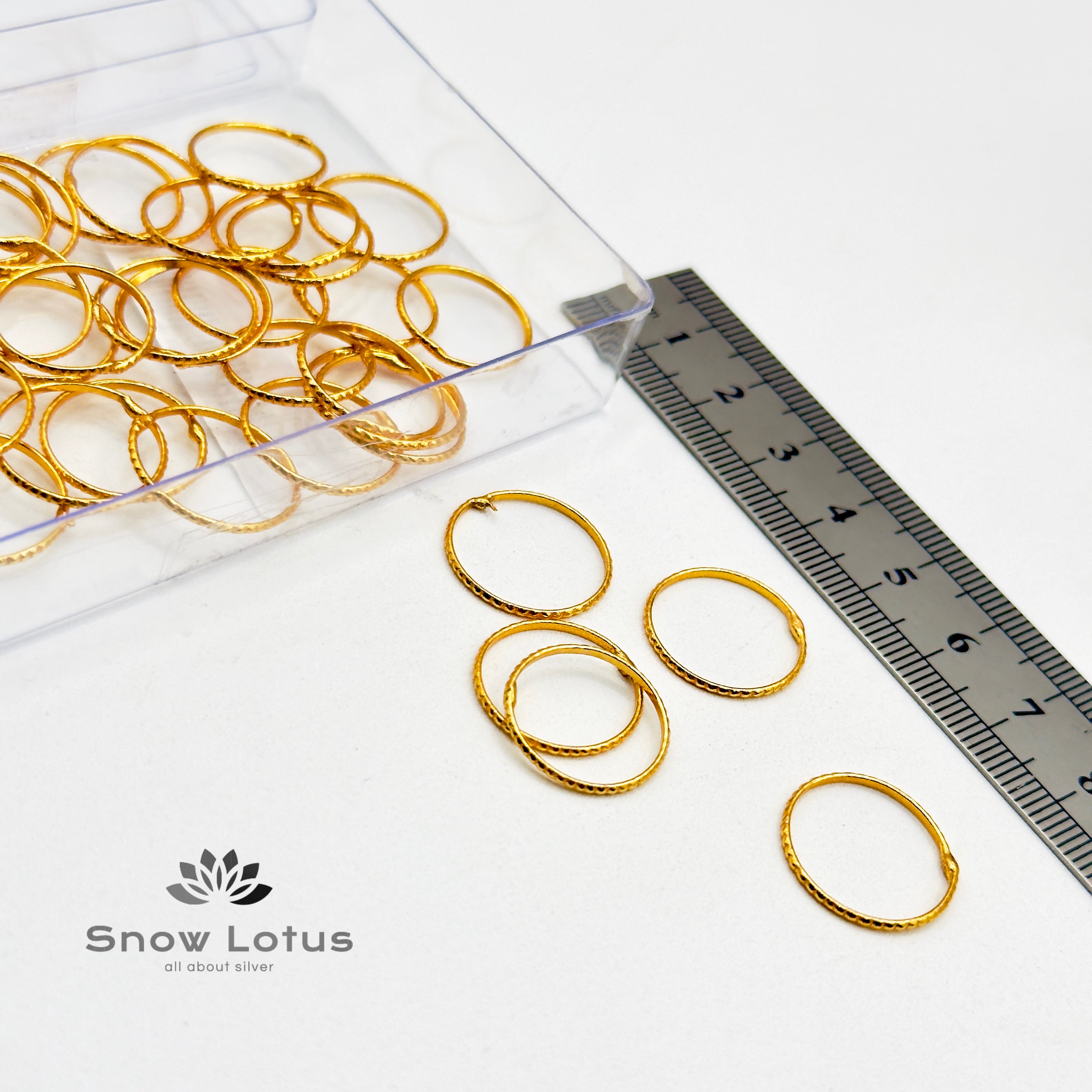 108 Gold Polish Bangles