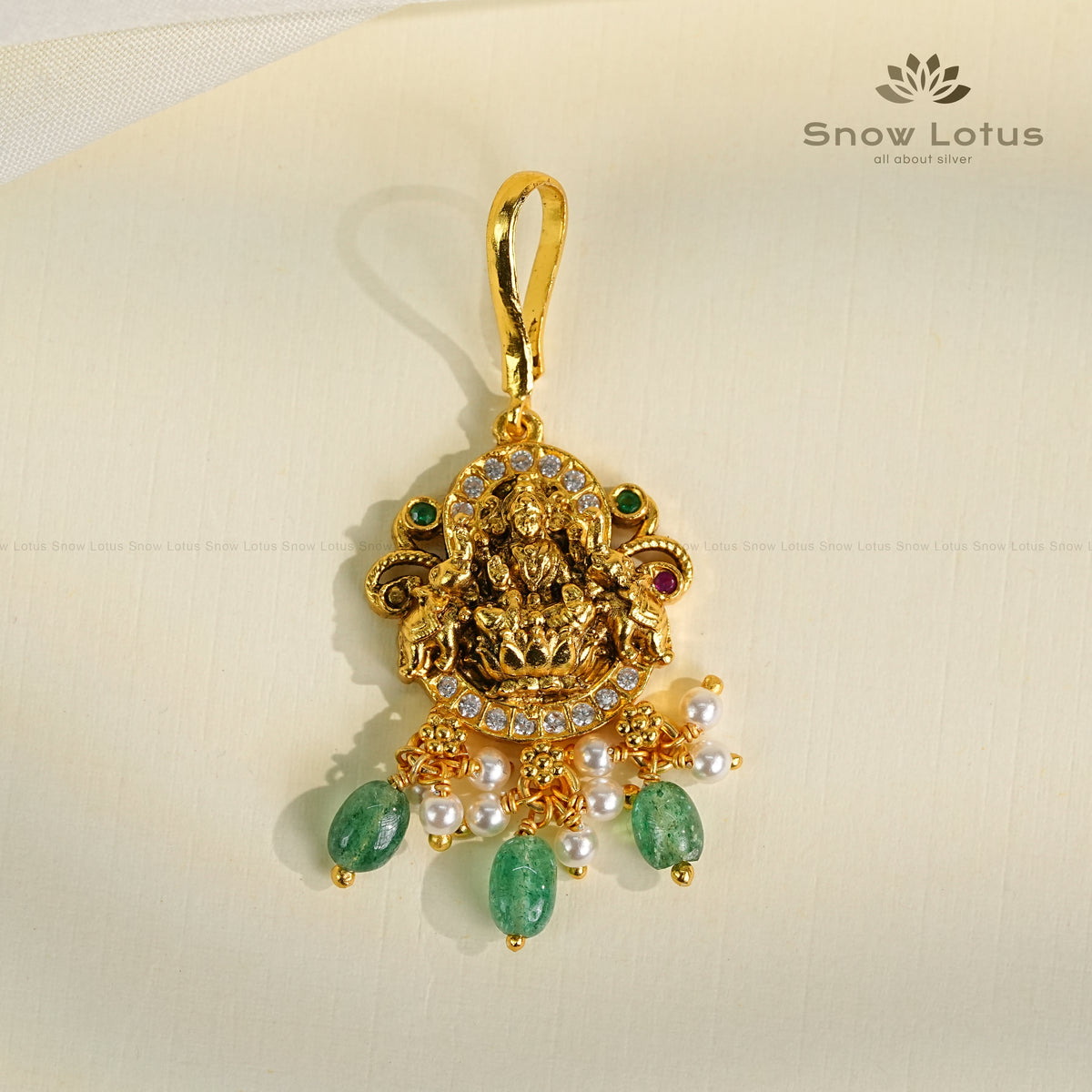 Ratna Prabha Lakshmi Antique Maang Tikka