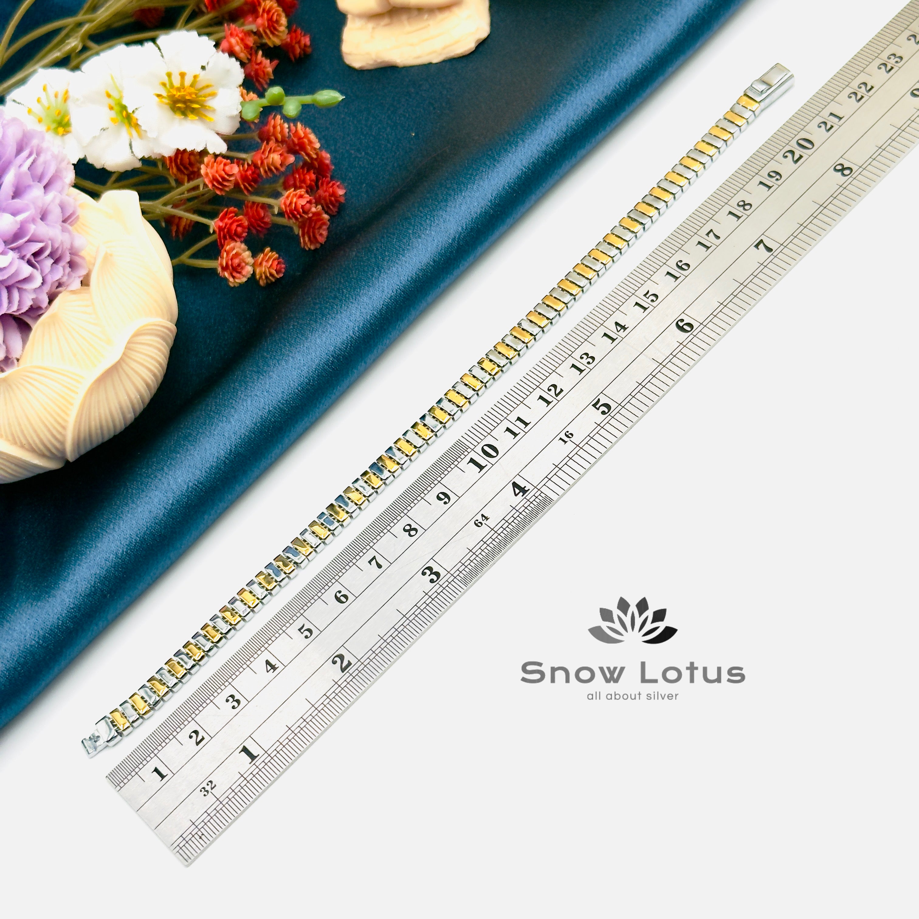 Gold Tone Mens Bracelet M6