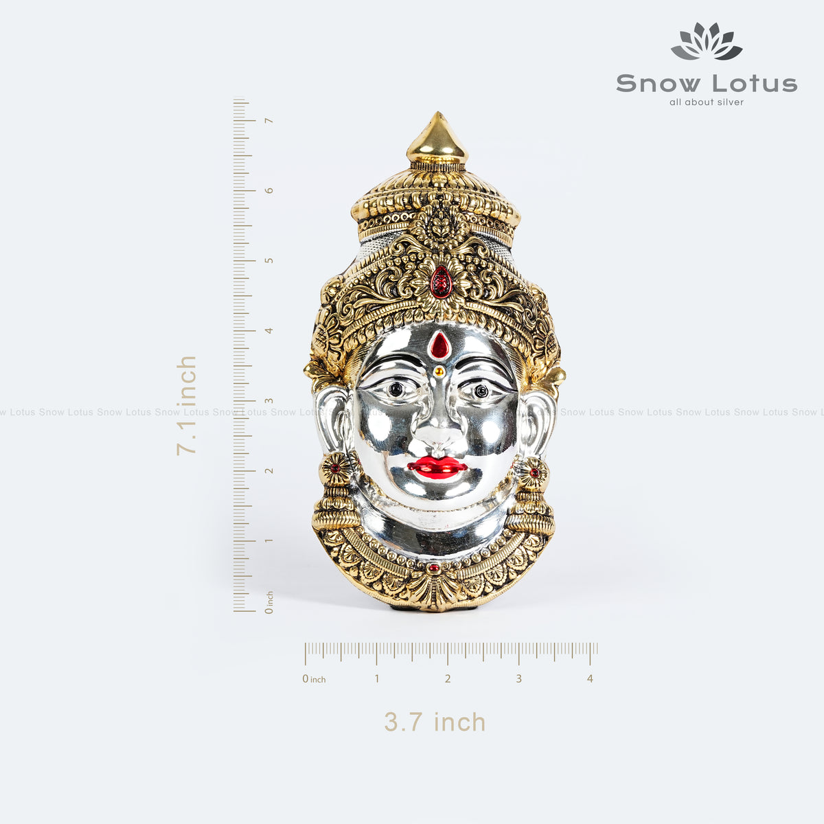 Antique Ammavari Face with Highlights