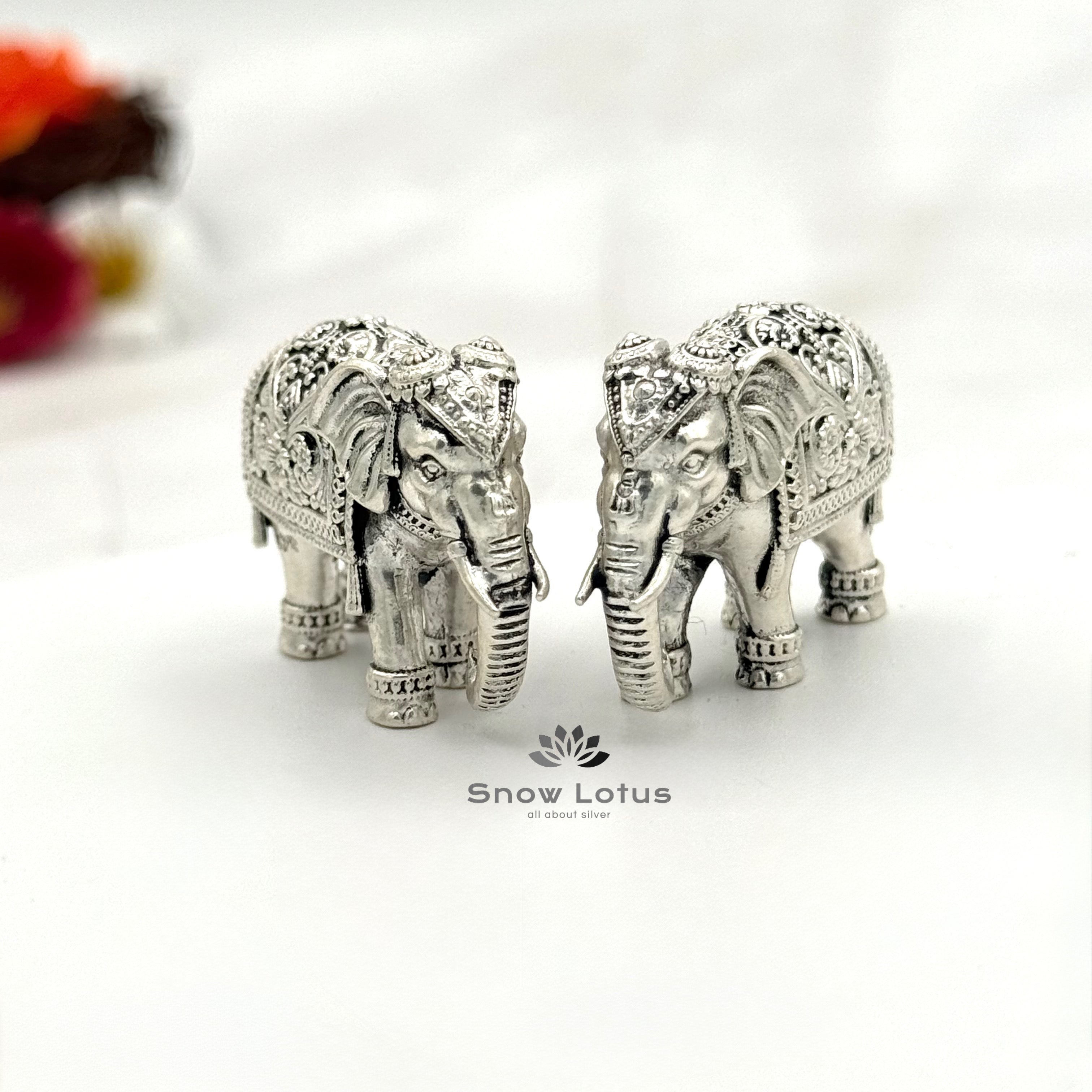 Elephants Pair 3D M2