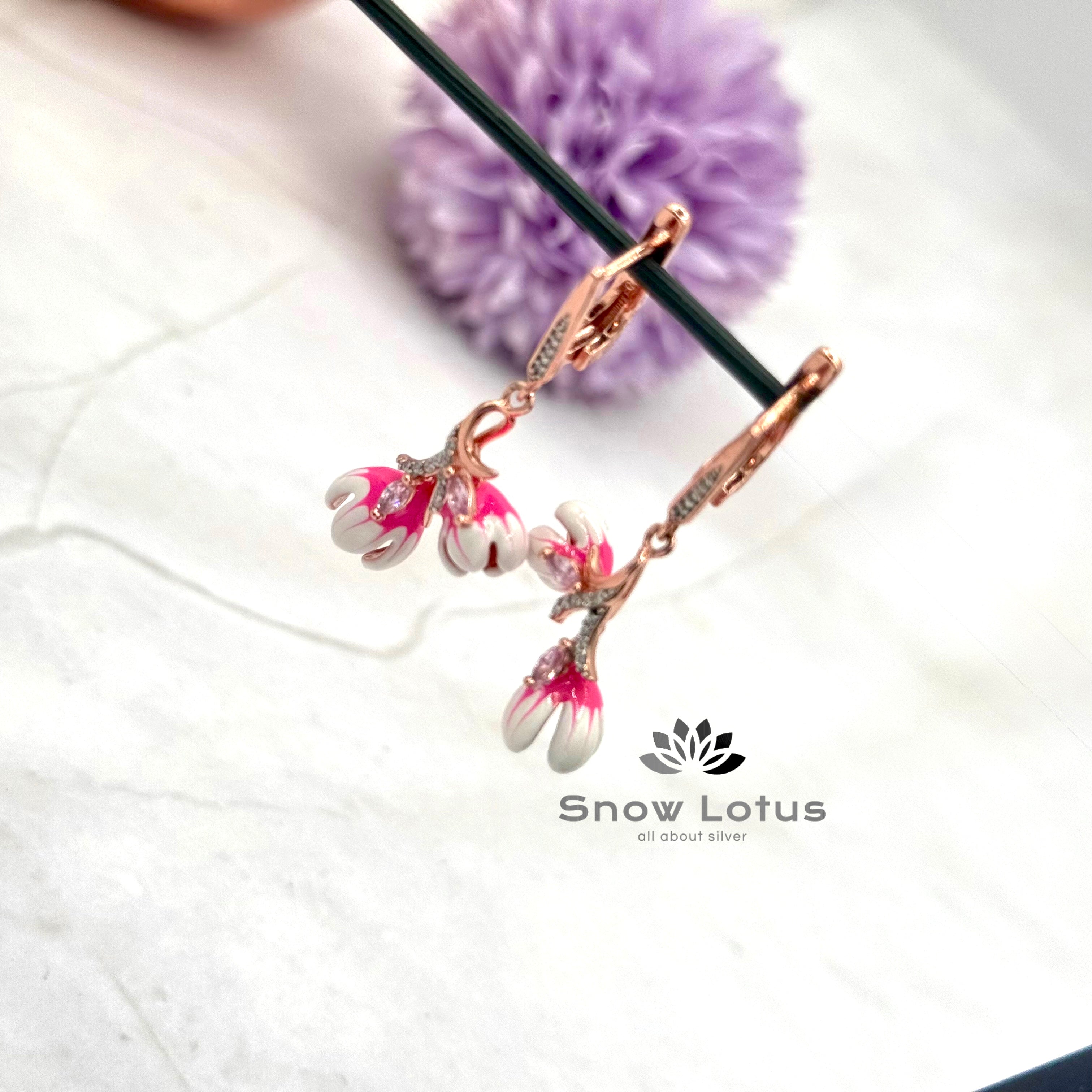 Pampered Bink Twig earrings