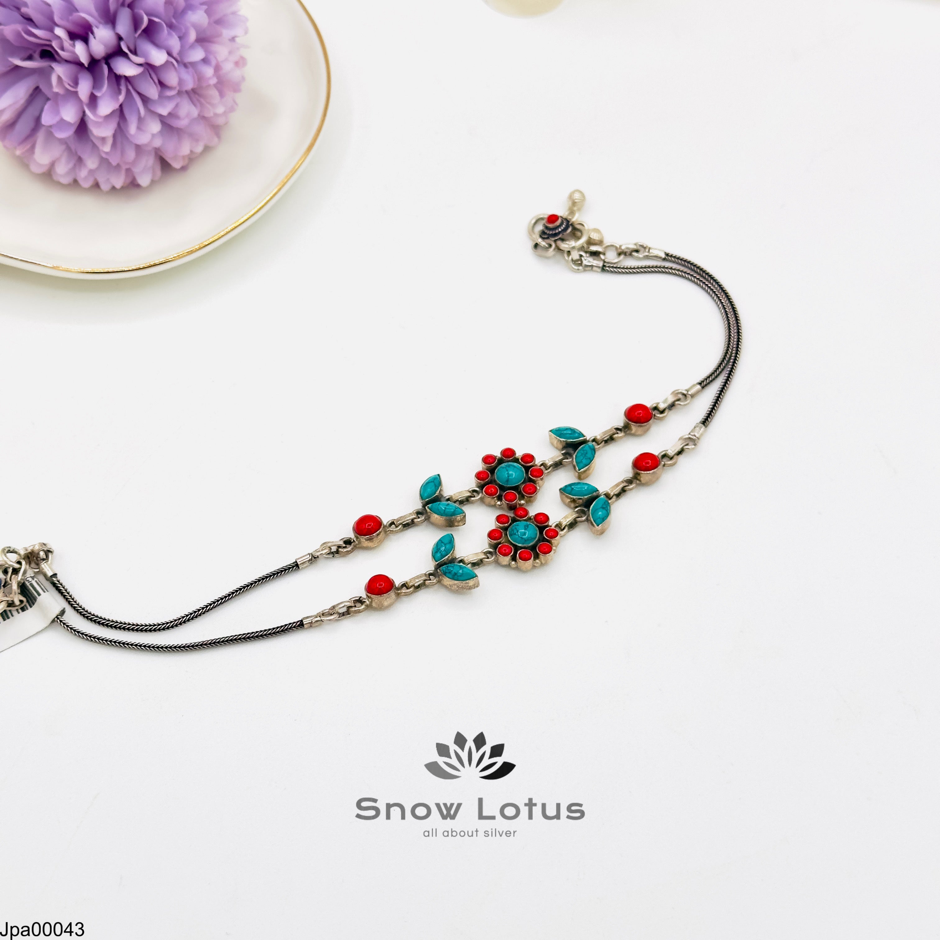 27.1 Non Adjustable Payal pair thick chain