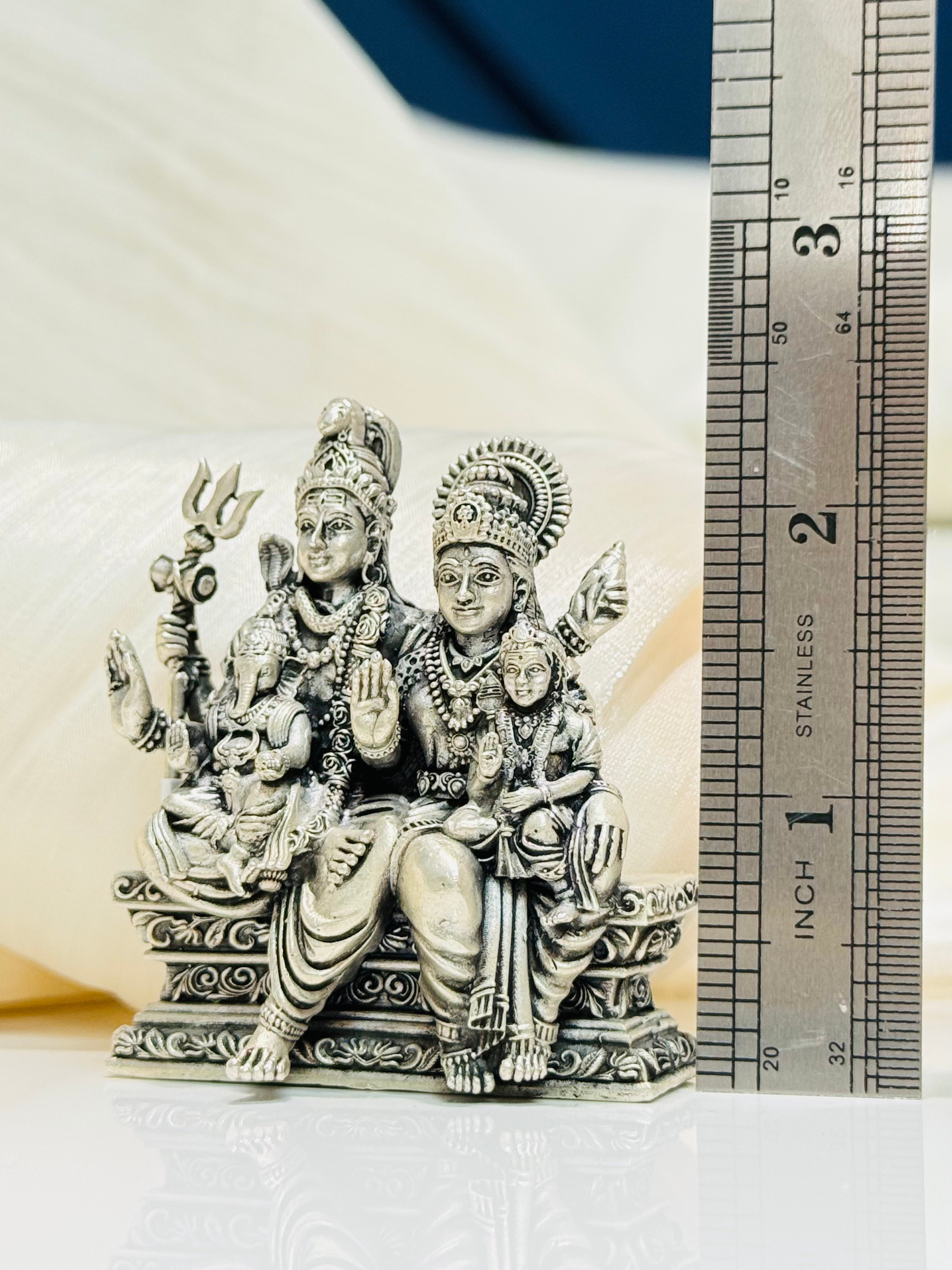 Shiva Parivar Antique 3D M1