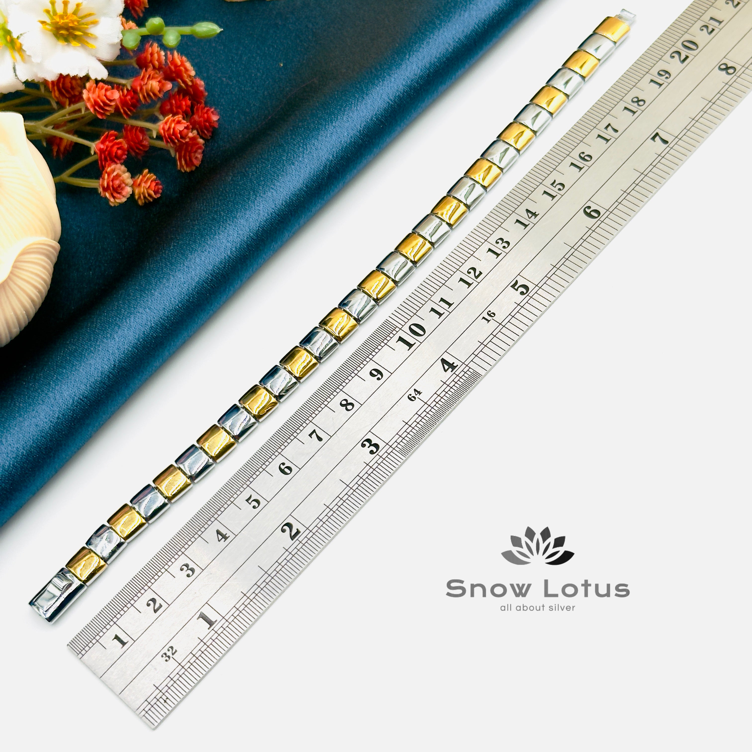 Gold Tone Mens Bracelet M3