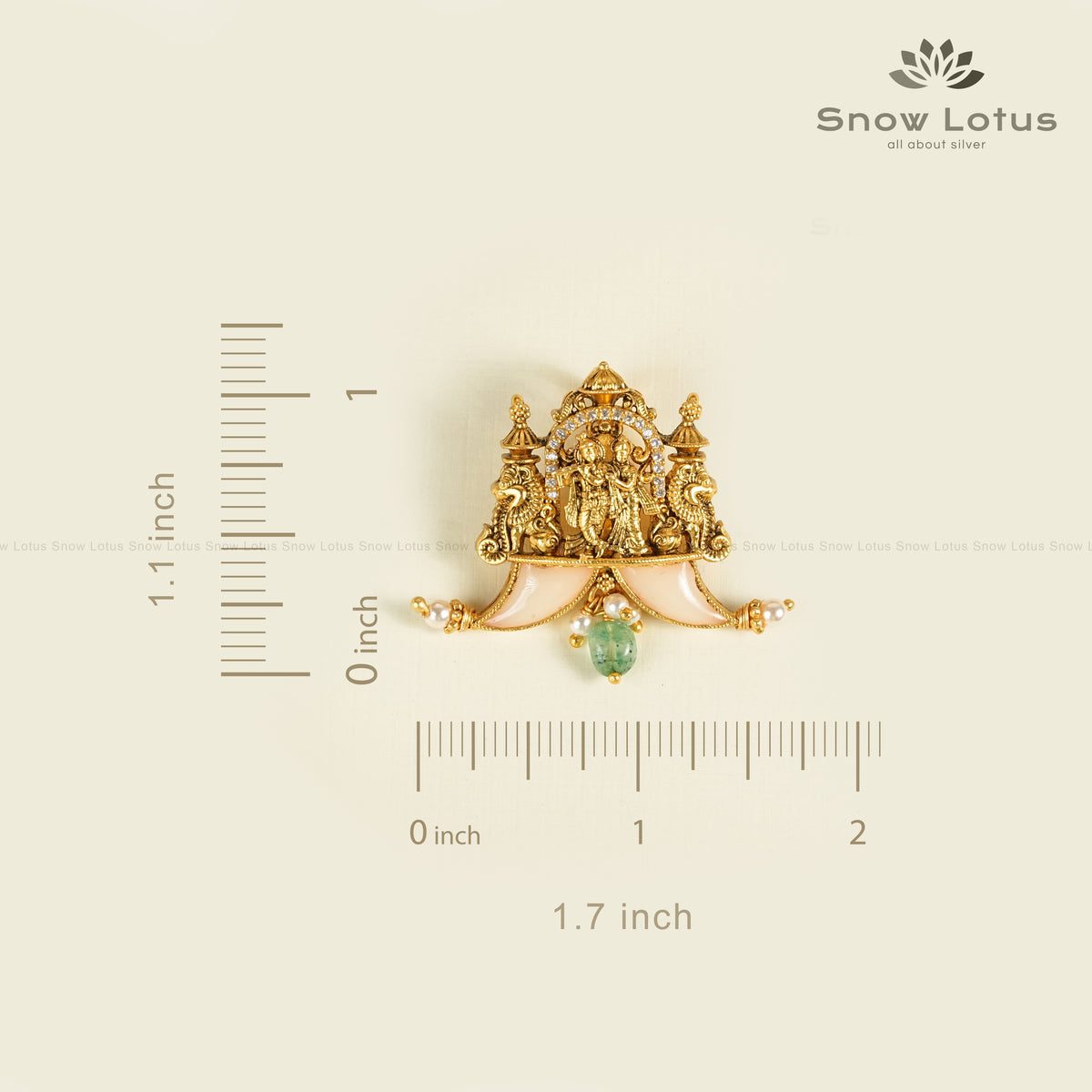 Temple Heritage Antique Puligoru Pendant