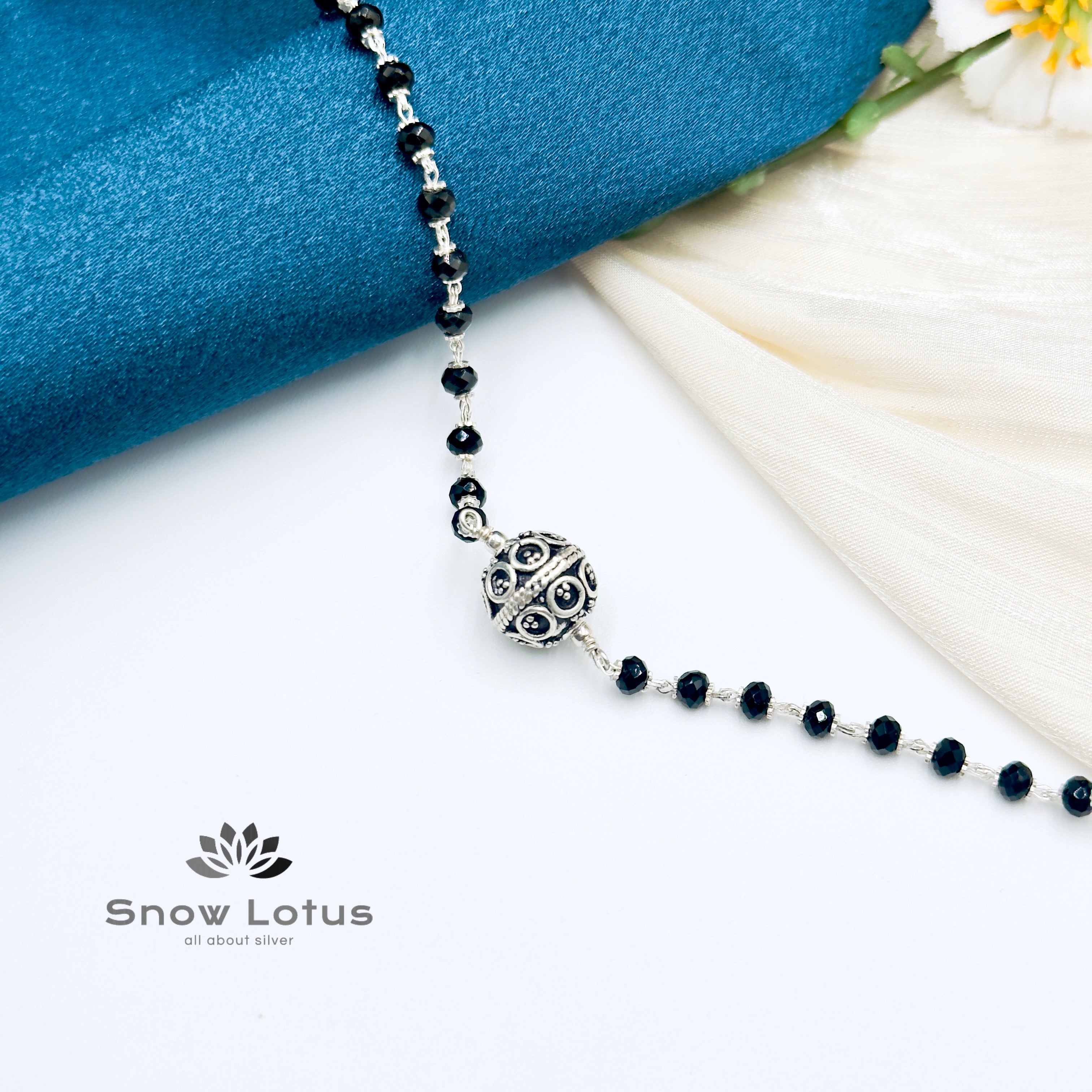 Graceful Oxidised Mangalsutra