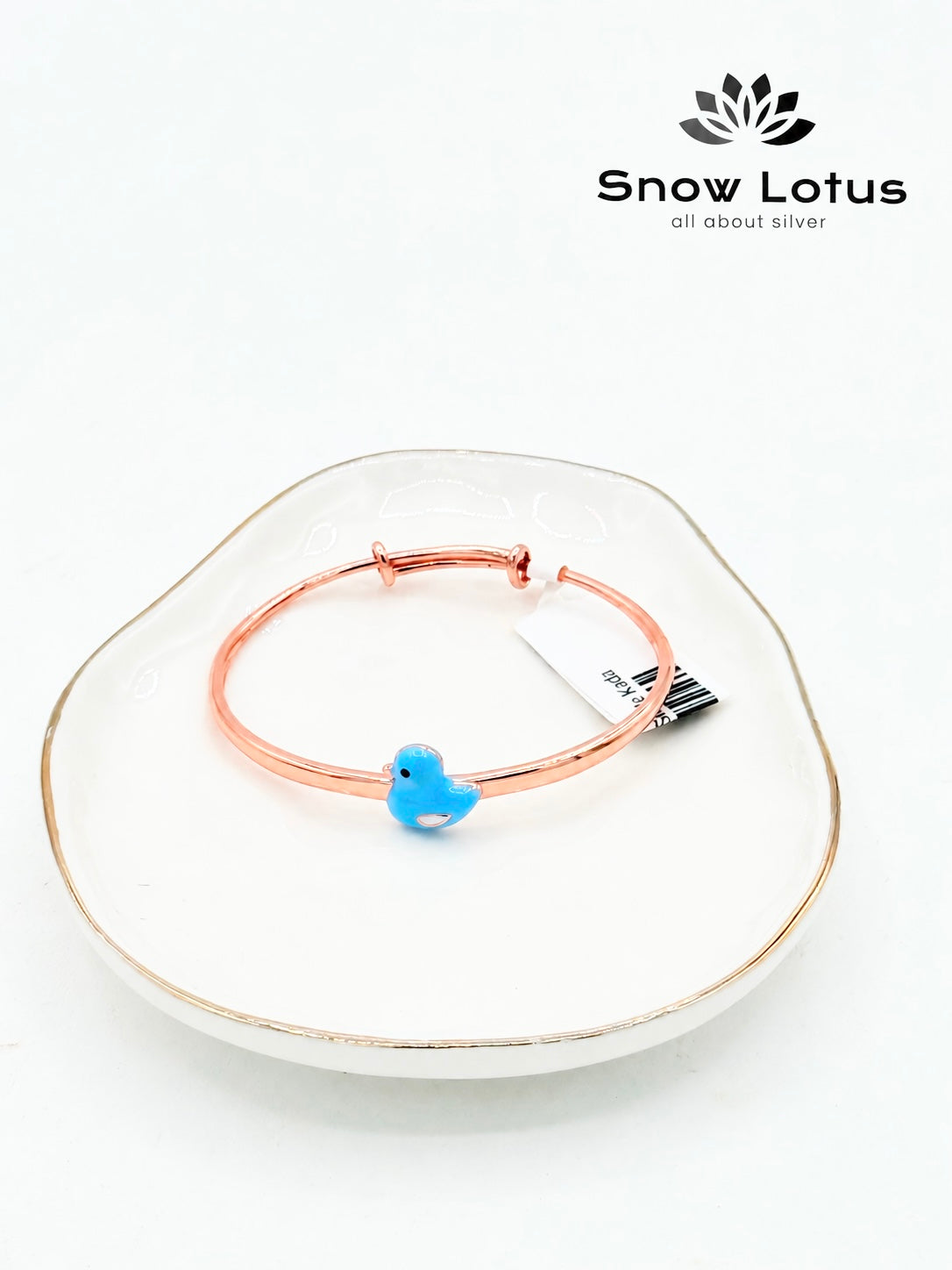 Blue Duck Rose Gold Single Kada