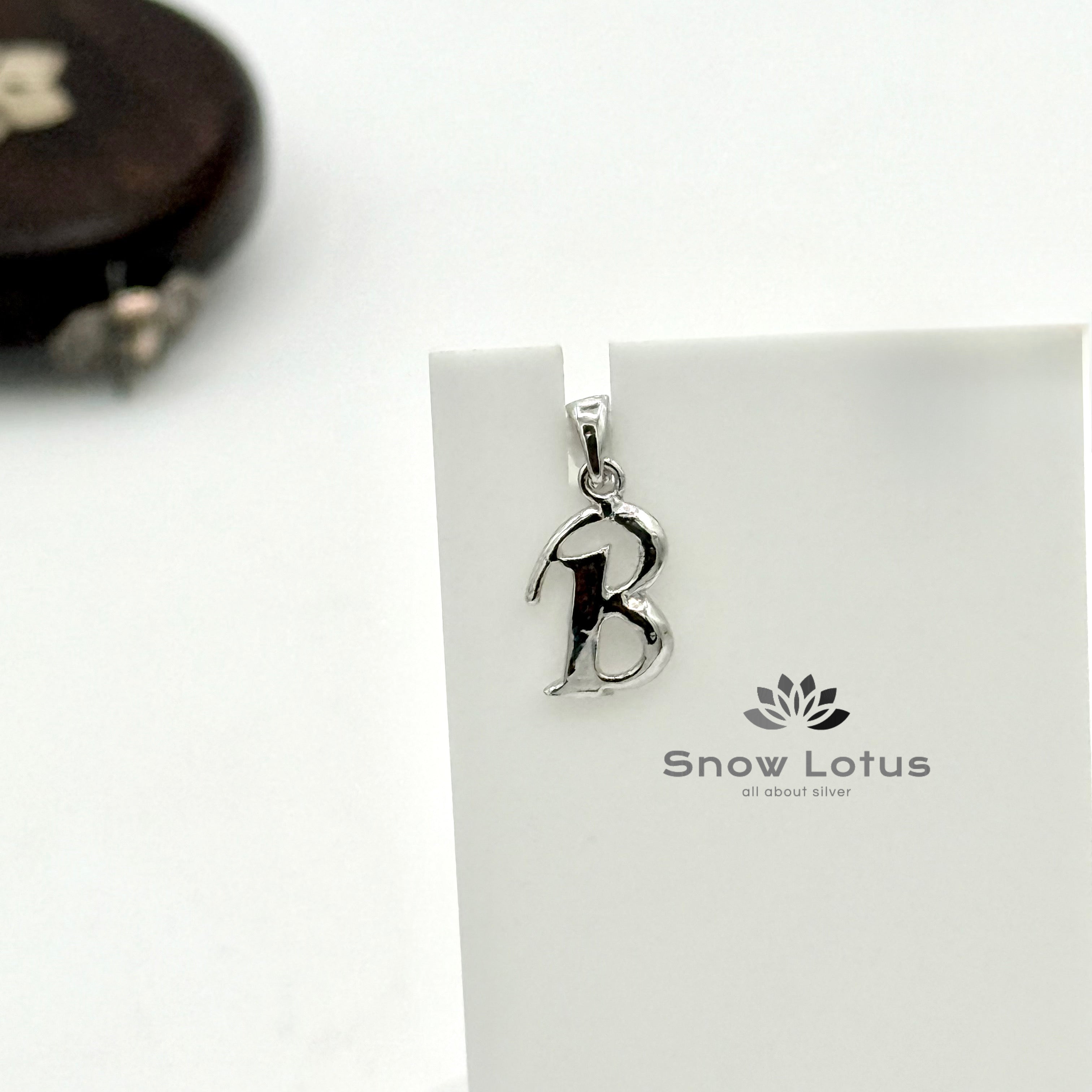B Alphabet Pendant
