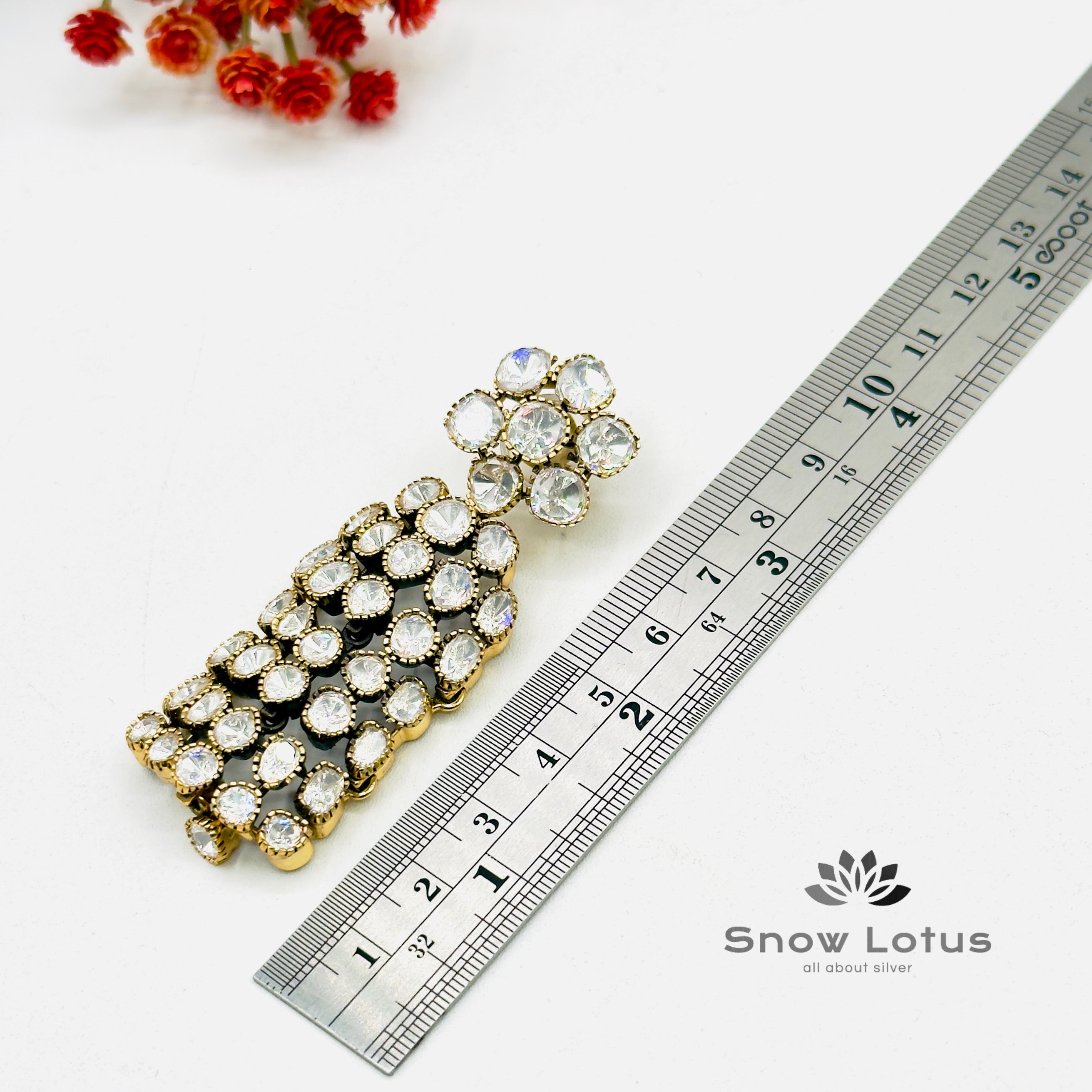 Statement Moissanite Earrings