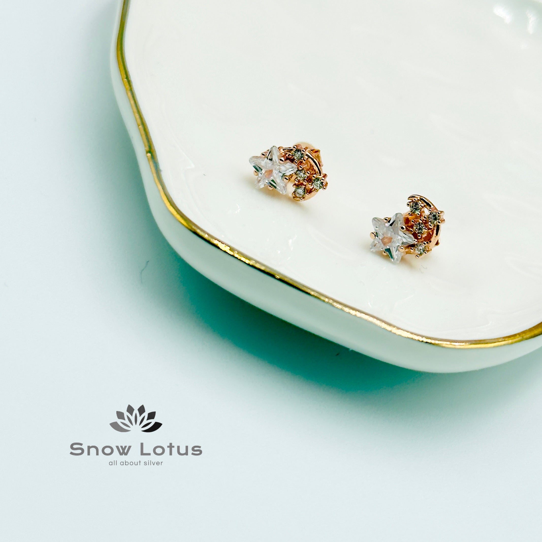 Sparkling Star Earrings