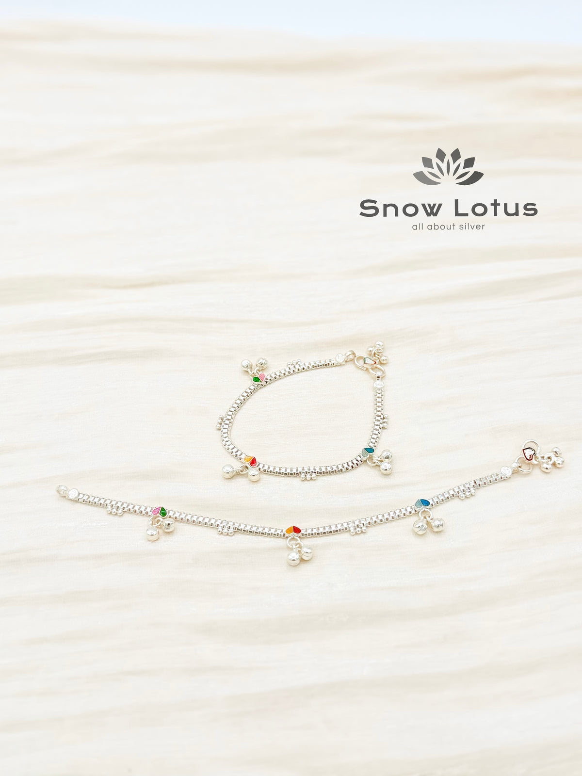 8.5 Inches Kids Anklets