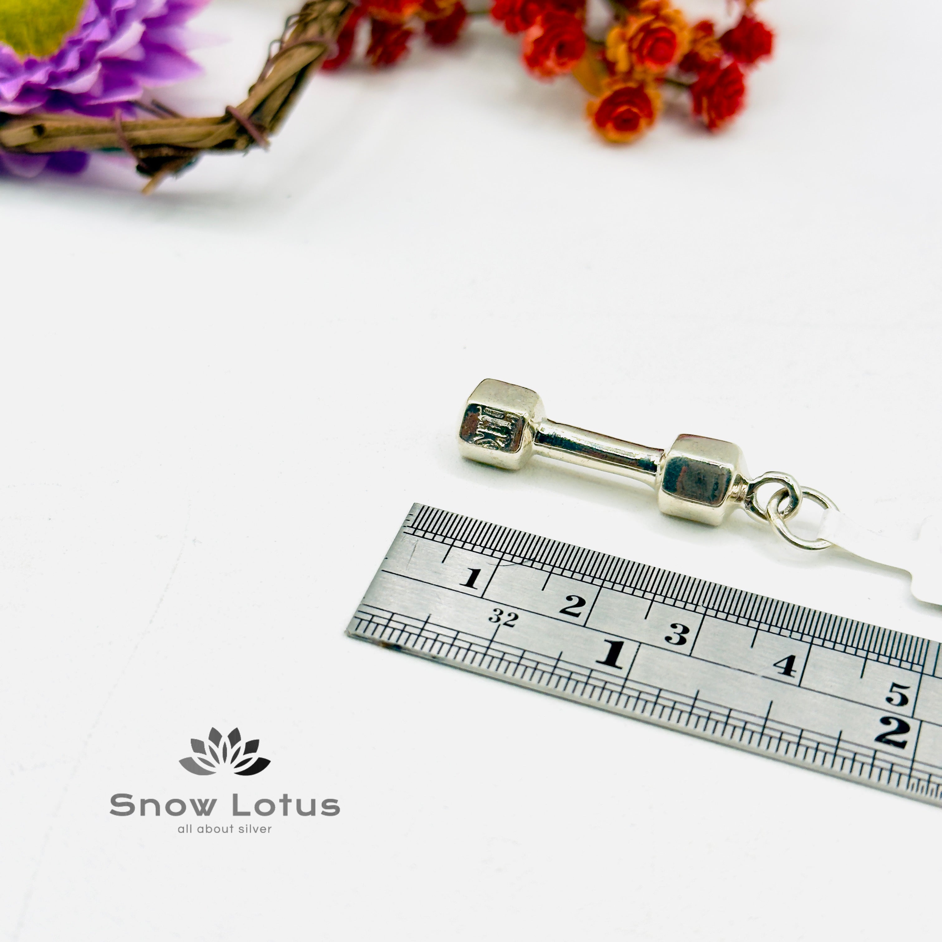 Weightlifting Dumbbell Pendant
