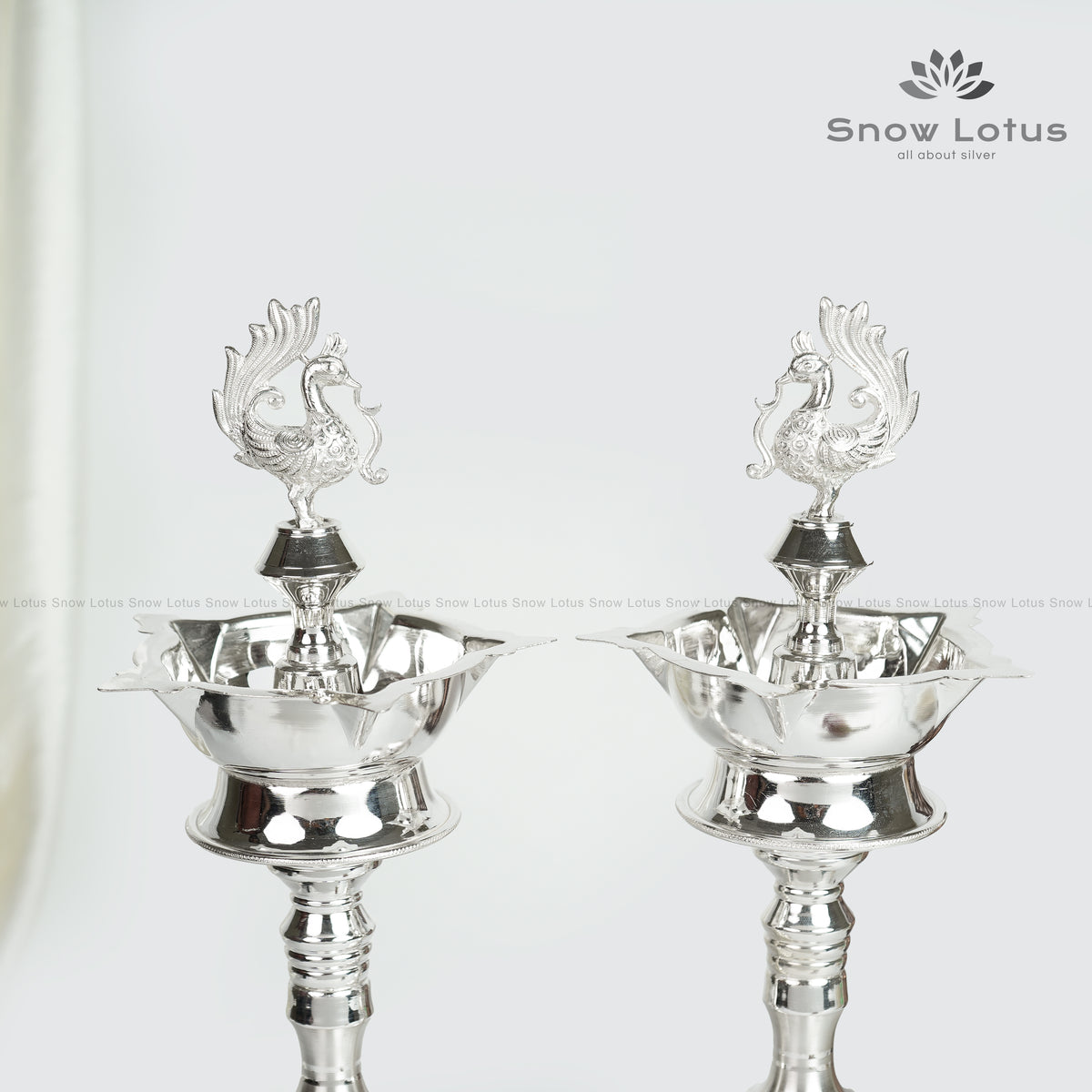 Nakshi Peacock Diyas