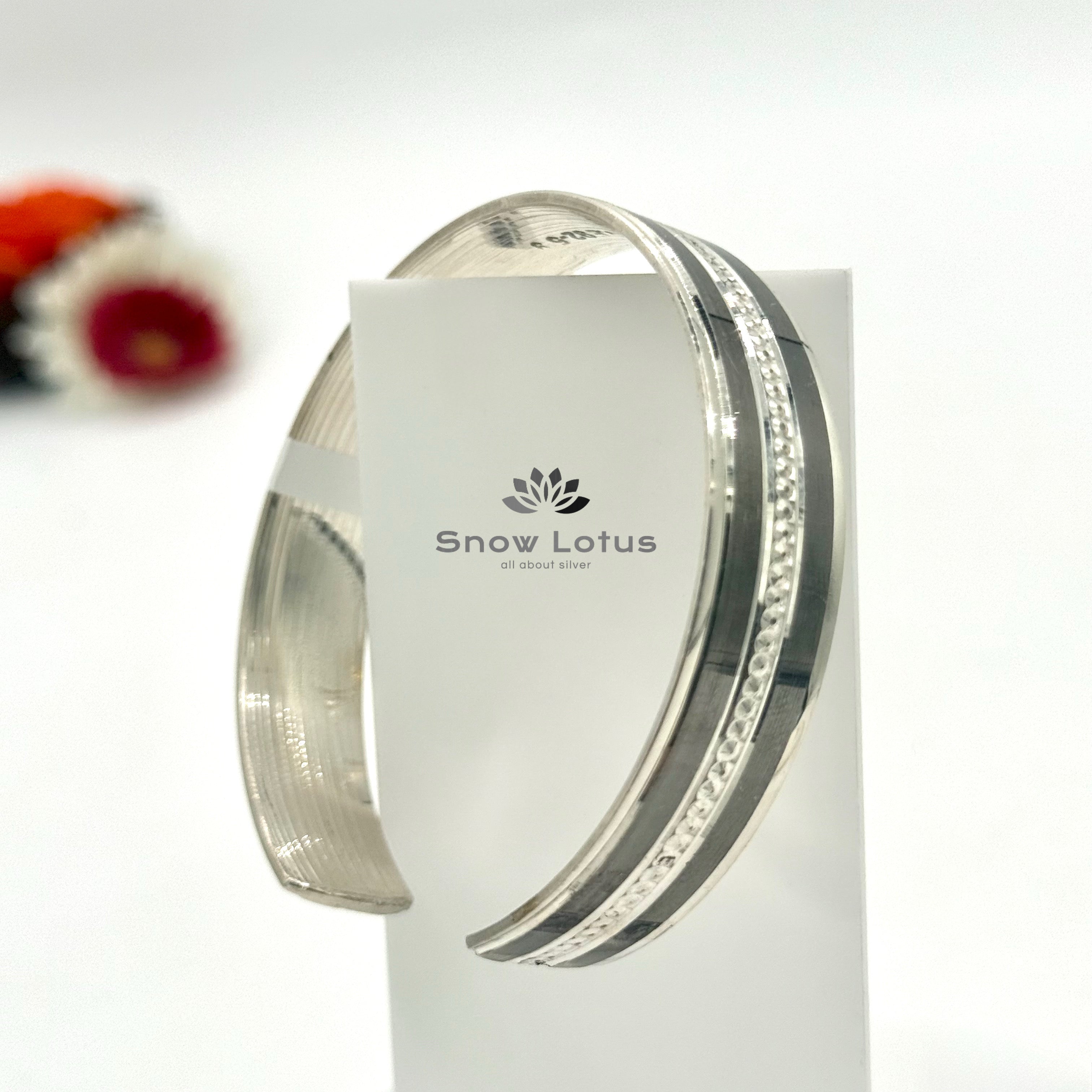3 Lined Wide Kada