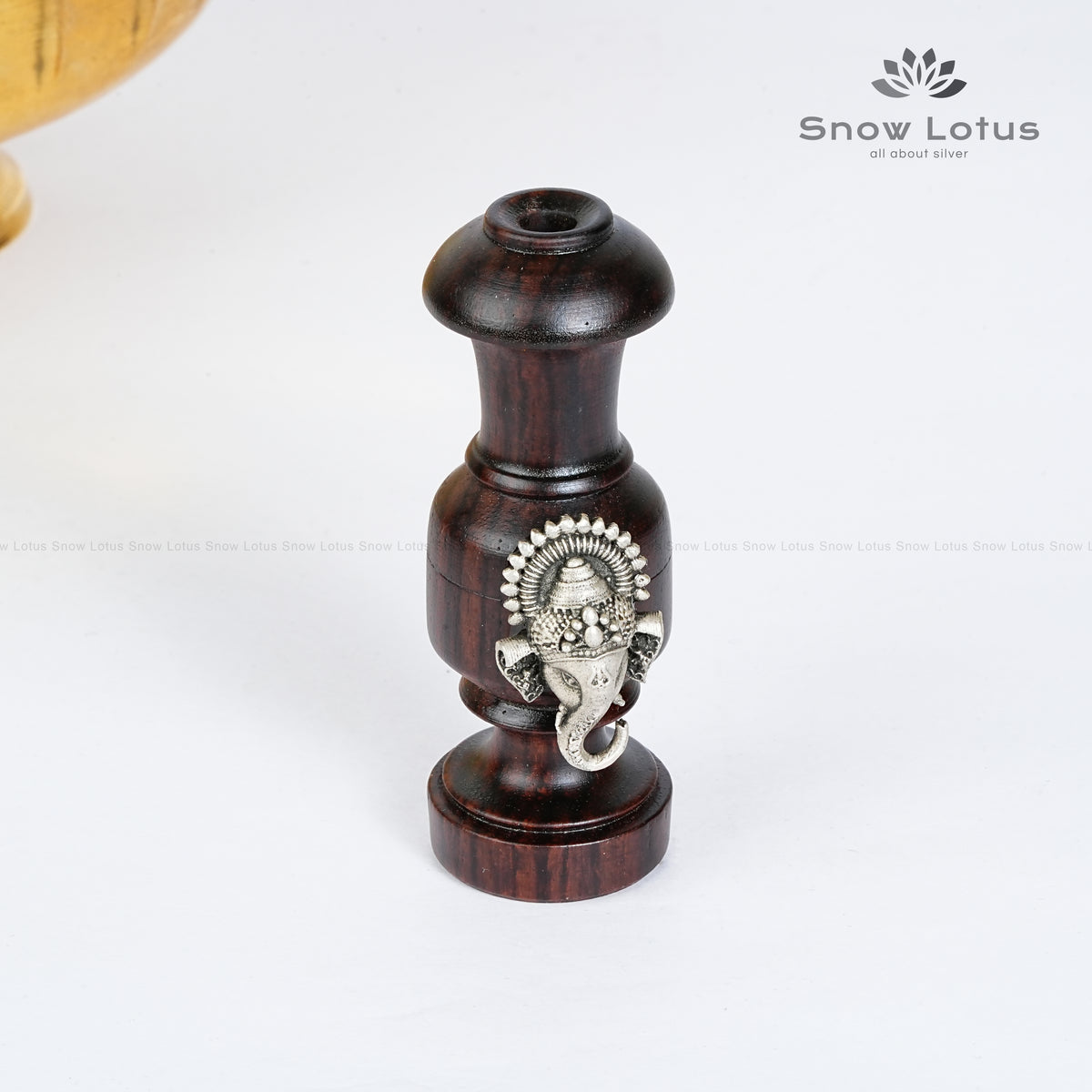 Rose Wood Ganesh Agarabathi/Vase