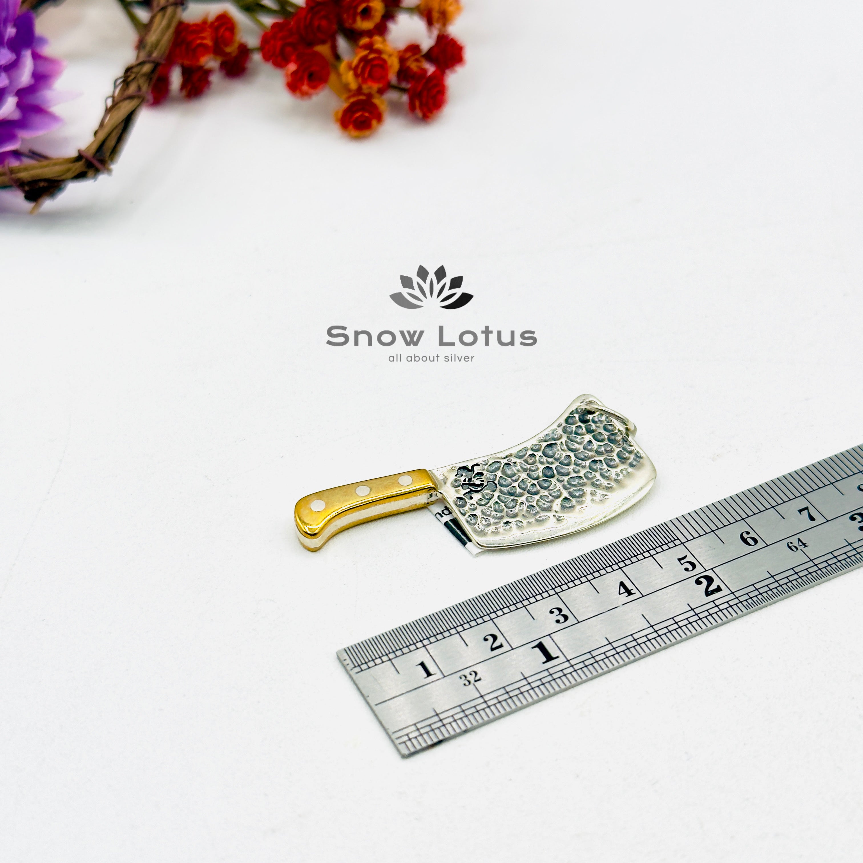 Cleaver Charm Pendant