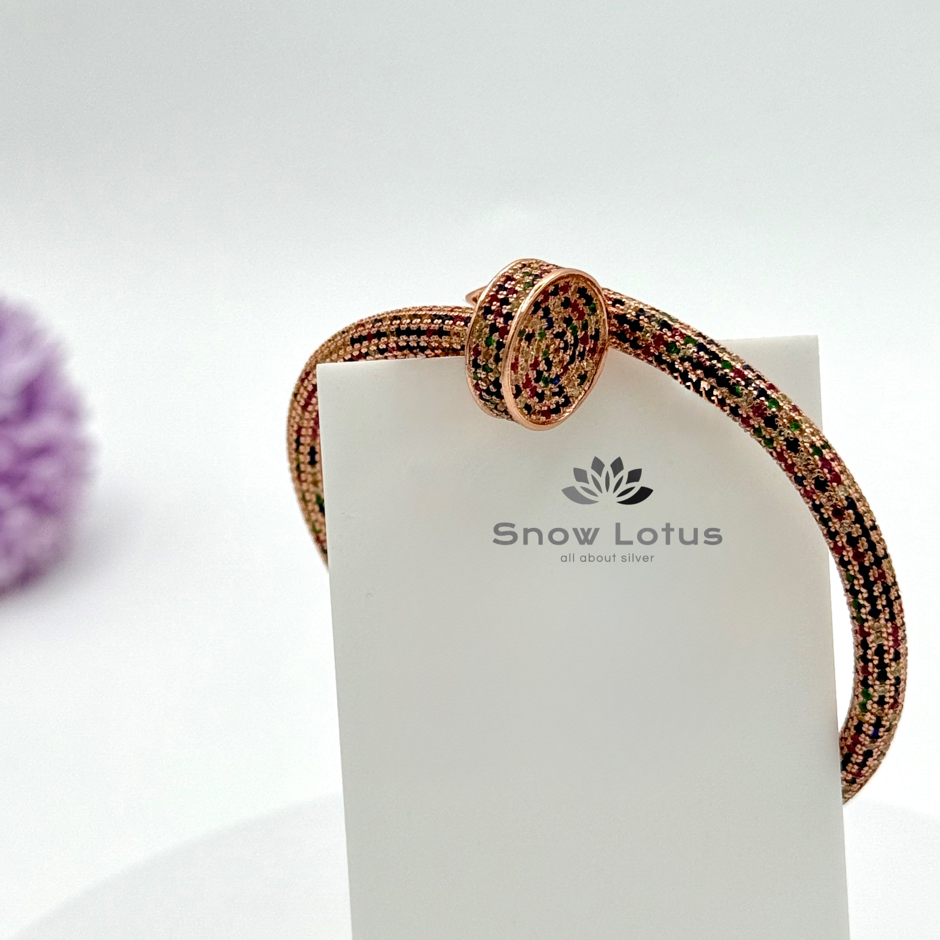 Mixed Colored stones Kada