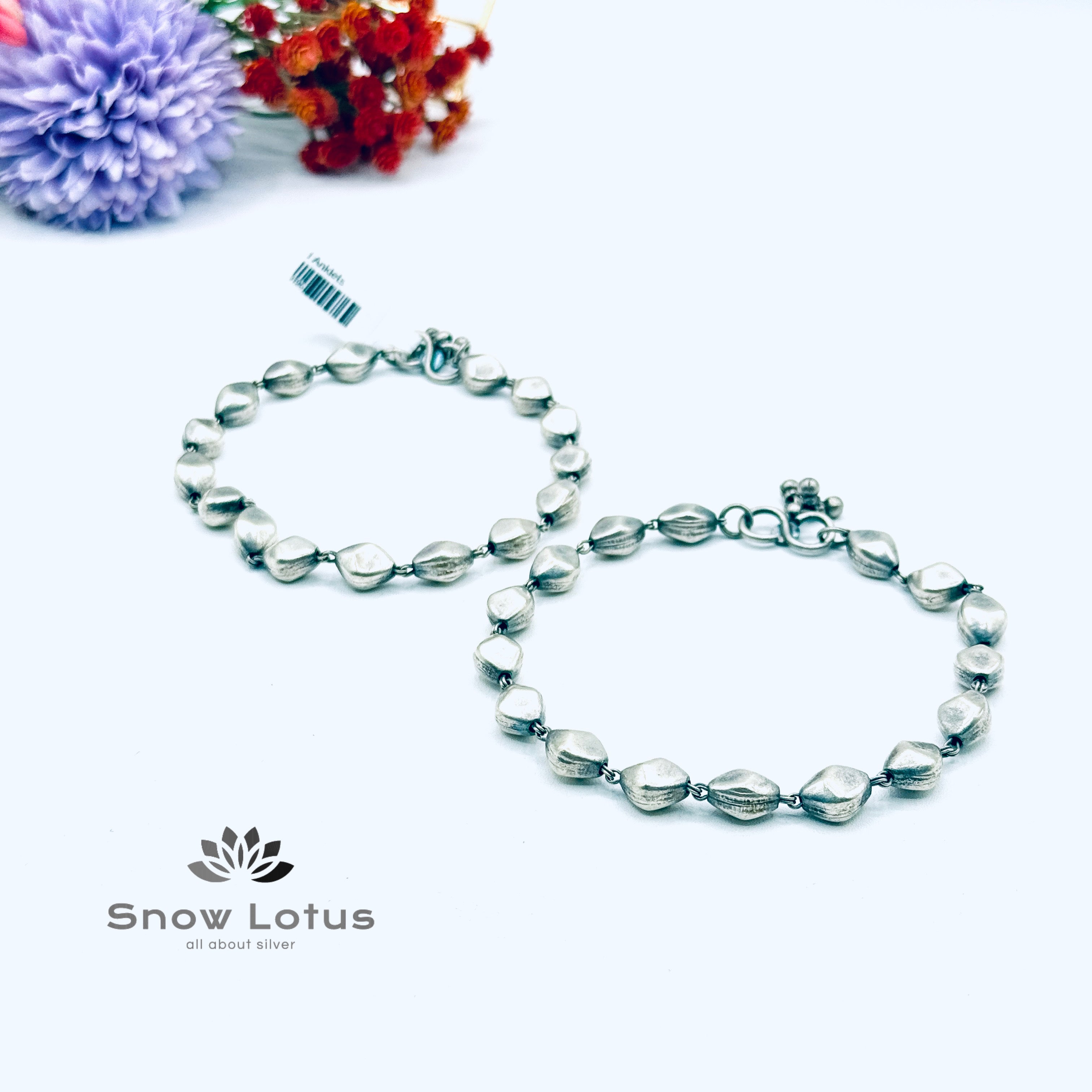 Stylish Almond Anklets