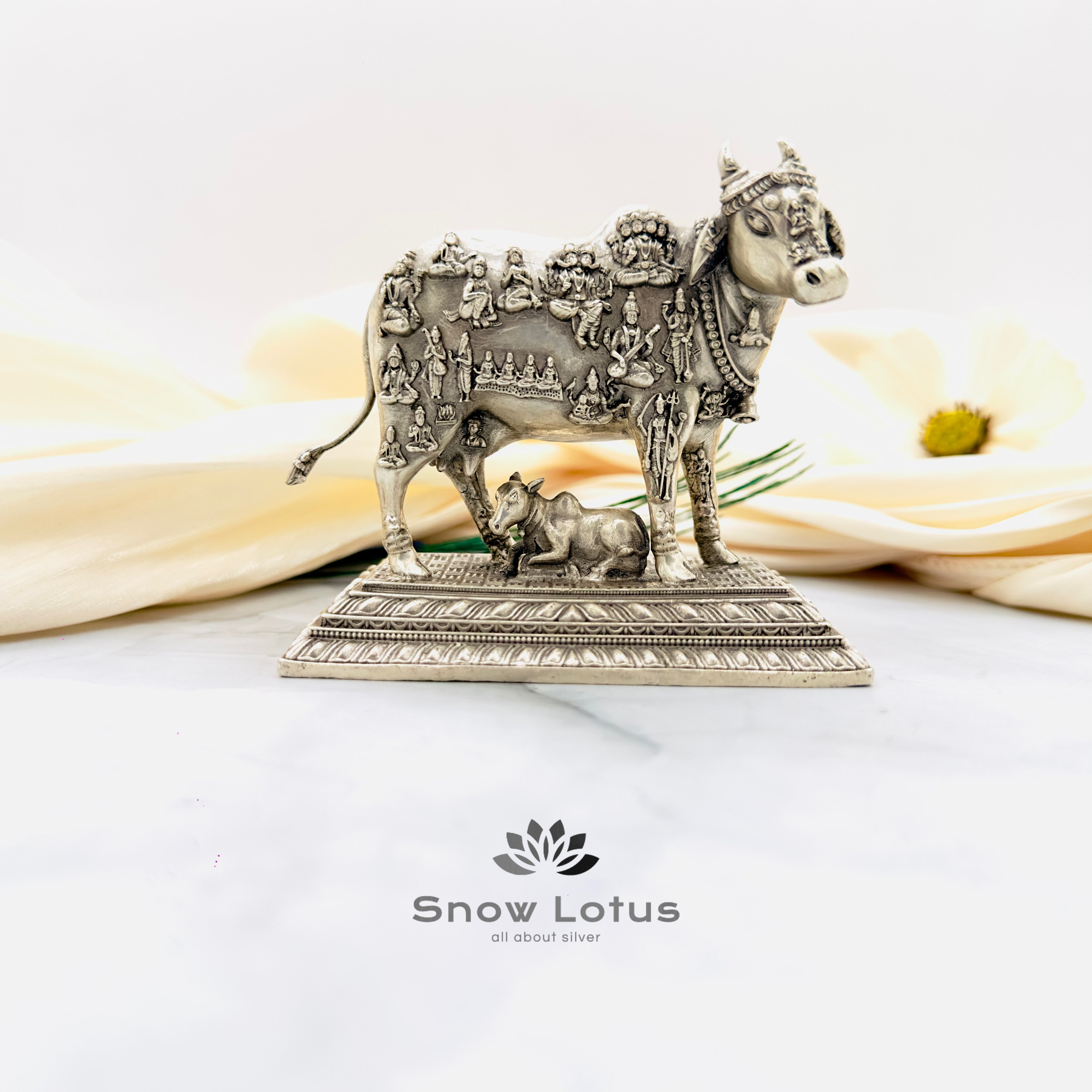 Cow and Calf with all gods
