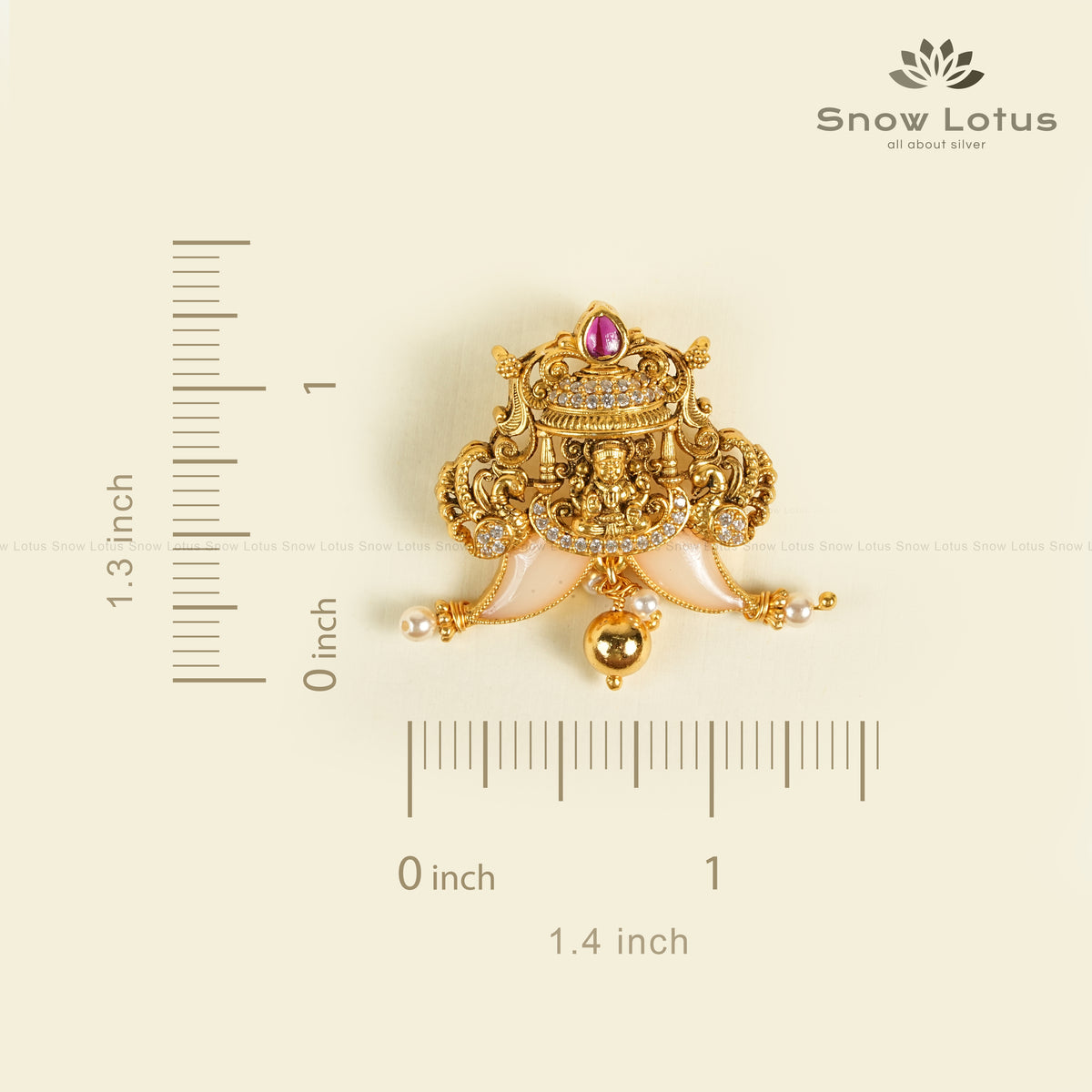 Royal Elegance Antique Puligoru Pendant