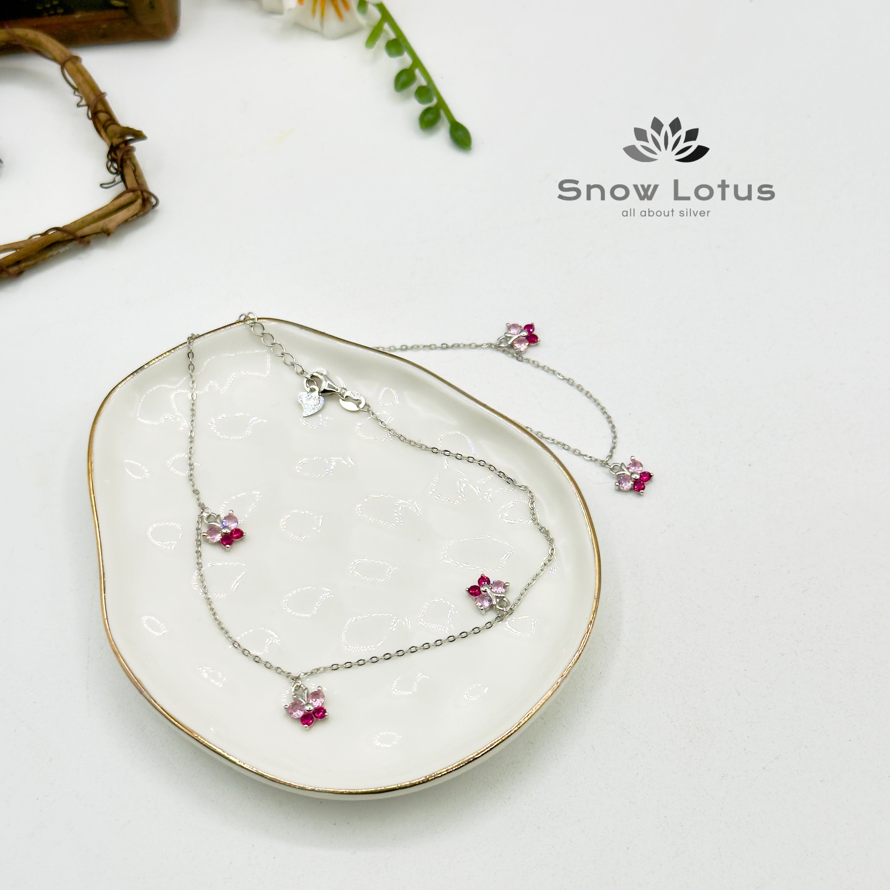 Cutesy Charms Anklets Pair