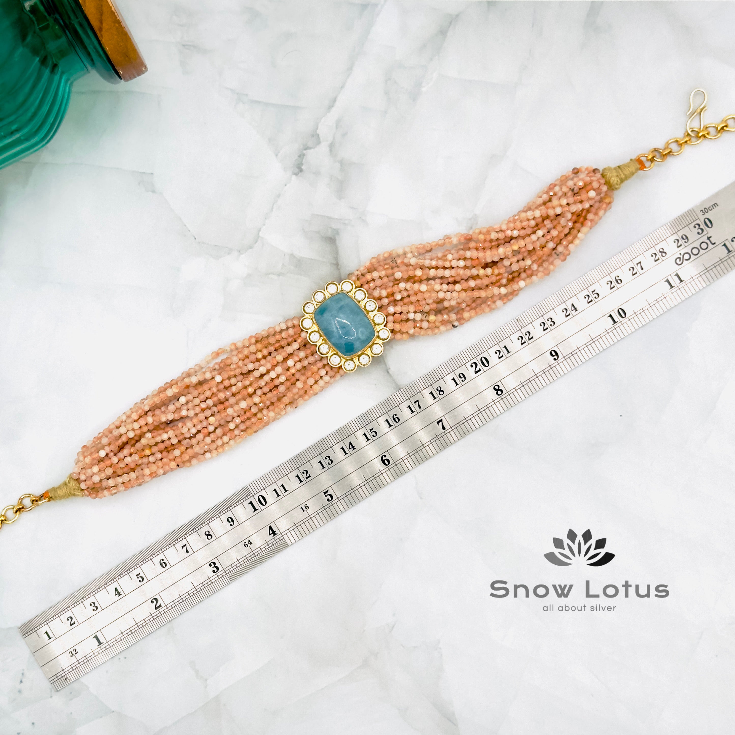 Beaded choker