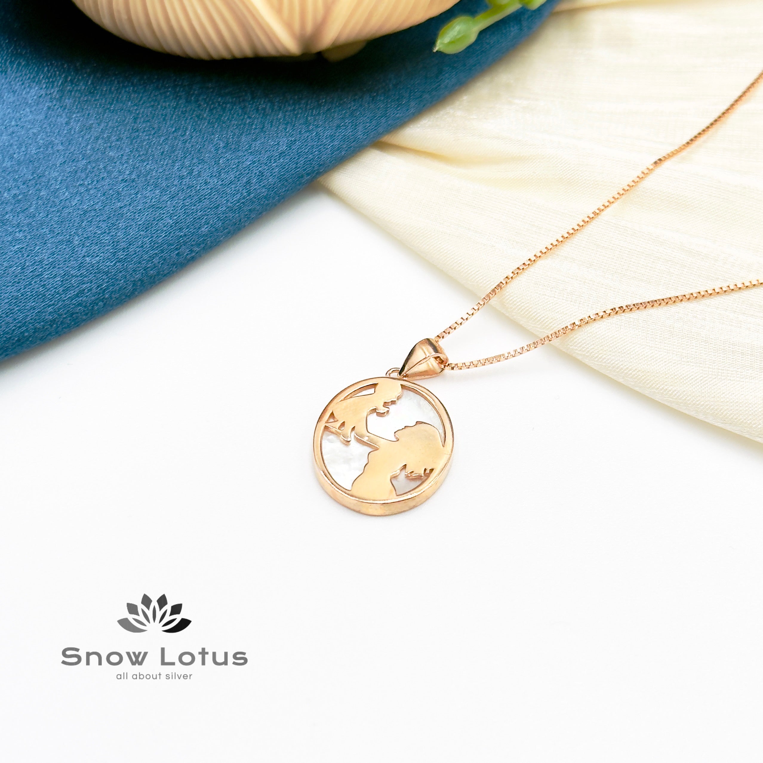 Gift Of Life Rosegold Neckpiece