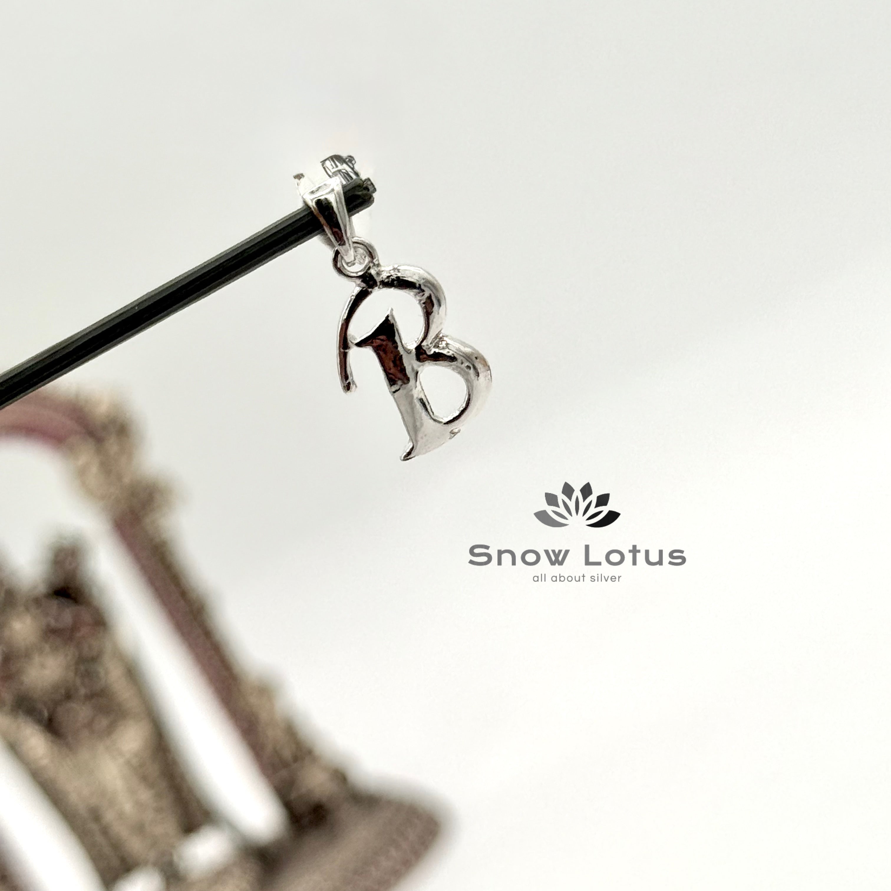 B Alphabet Pendant
