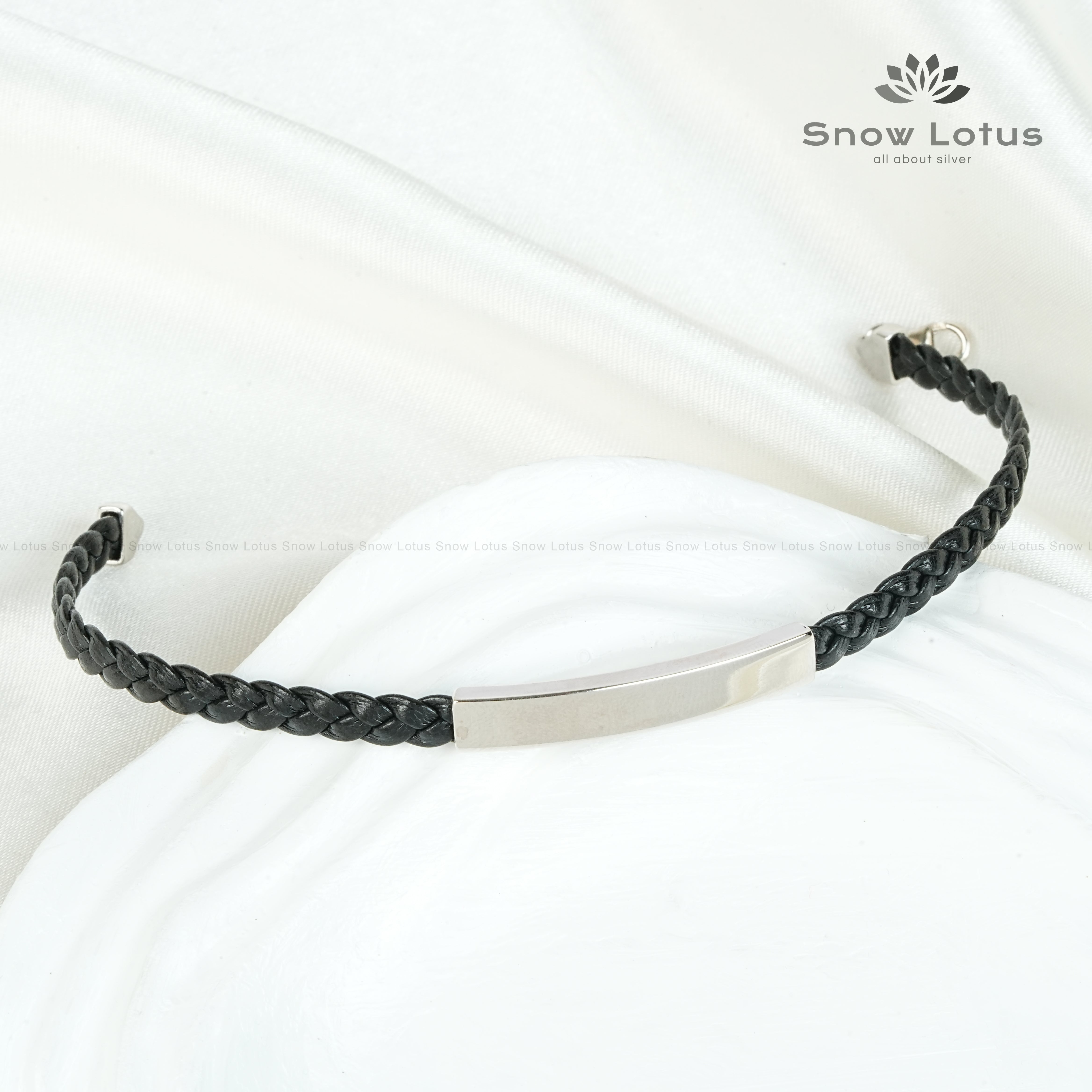 Black Braided Men’s Bracelet