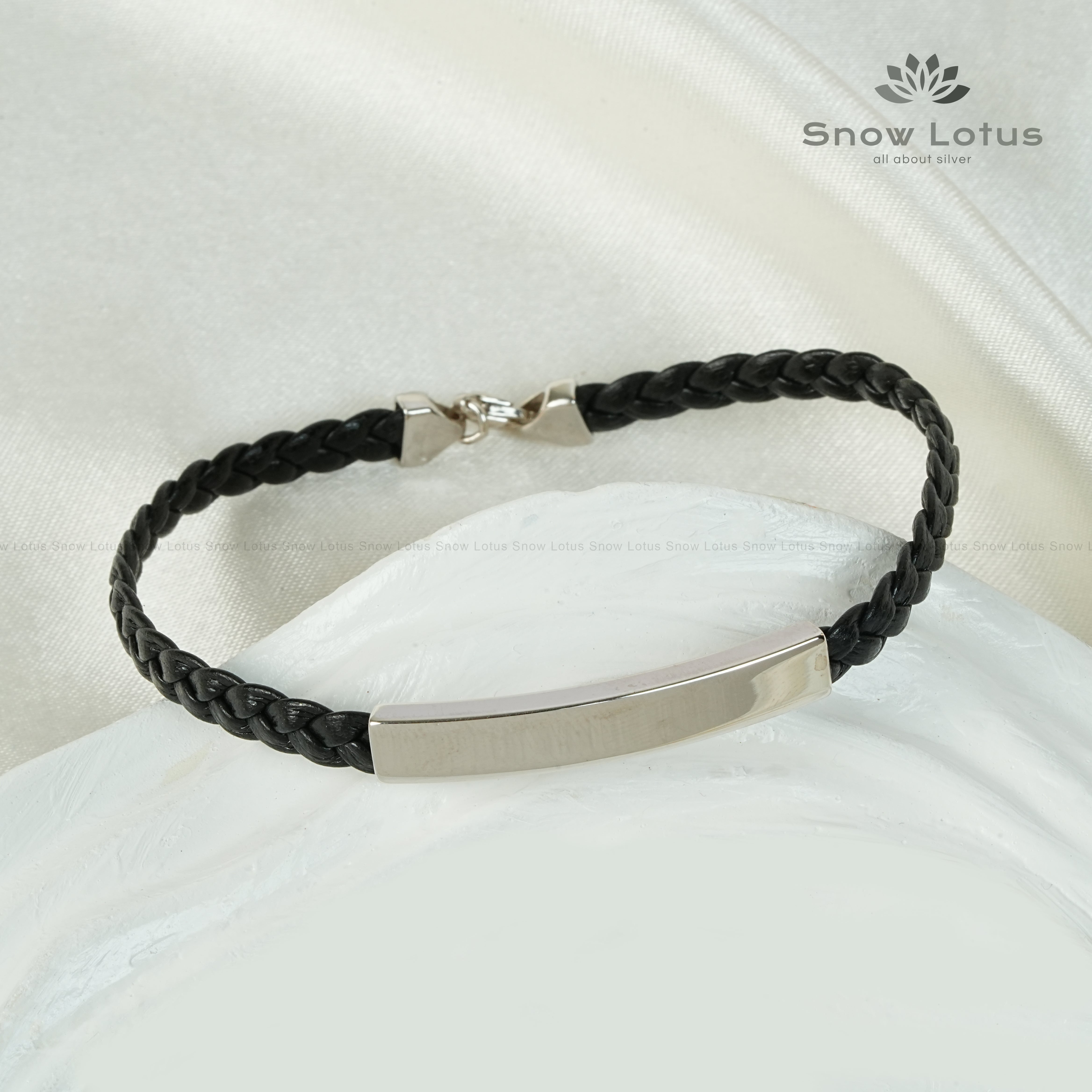 Black Braided Men’s Bracelet