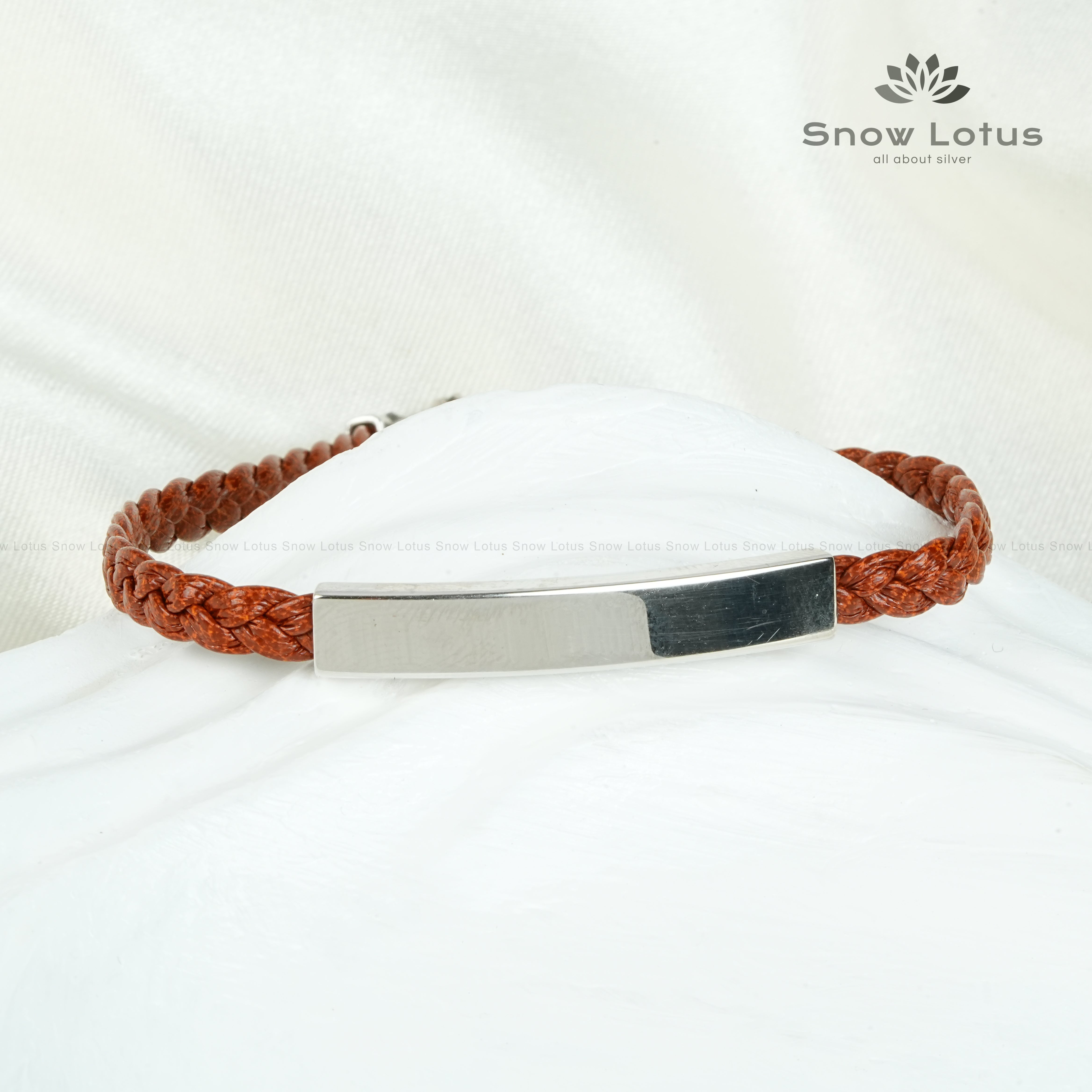 Brown Braided Men’s Bracelet