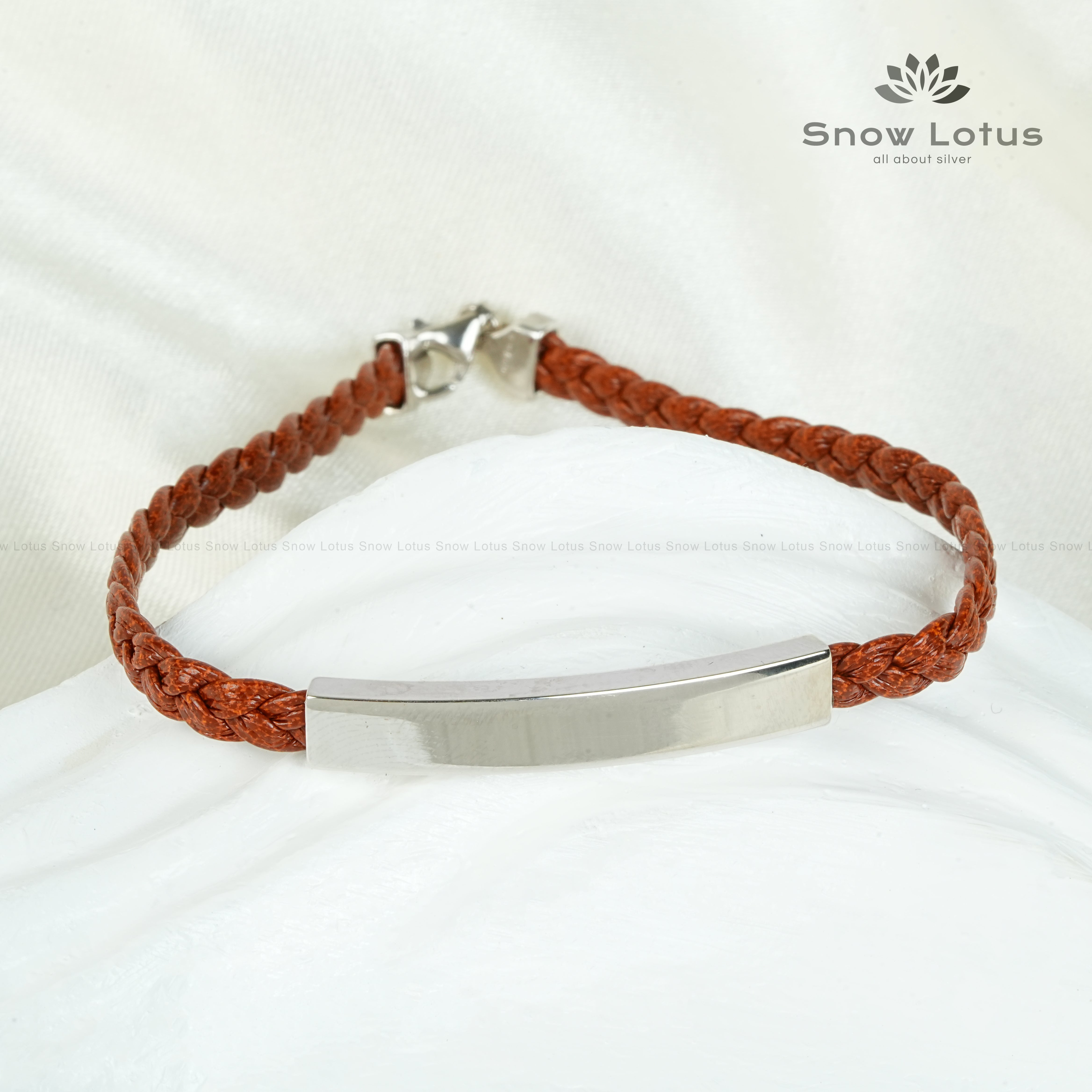 Brown Braided Men’s Bracelet