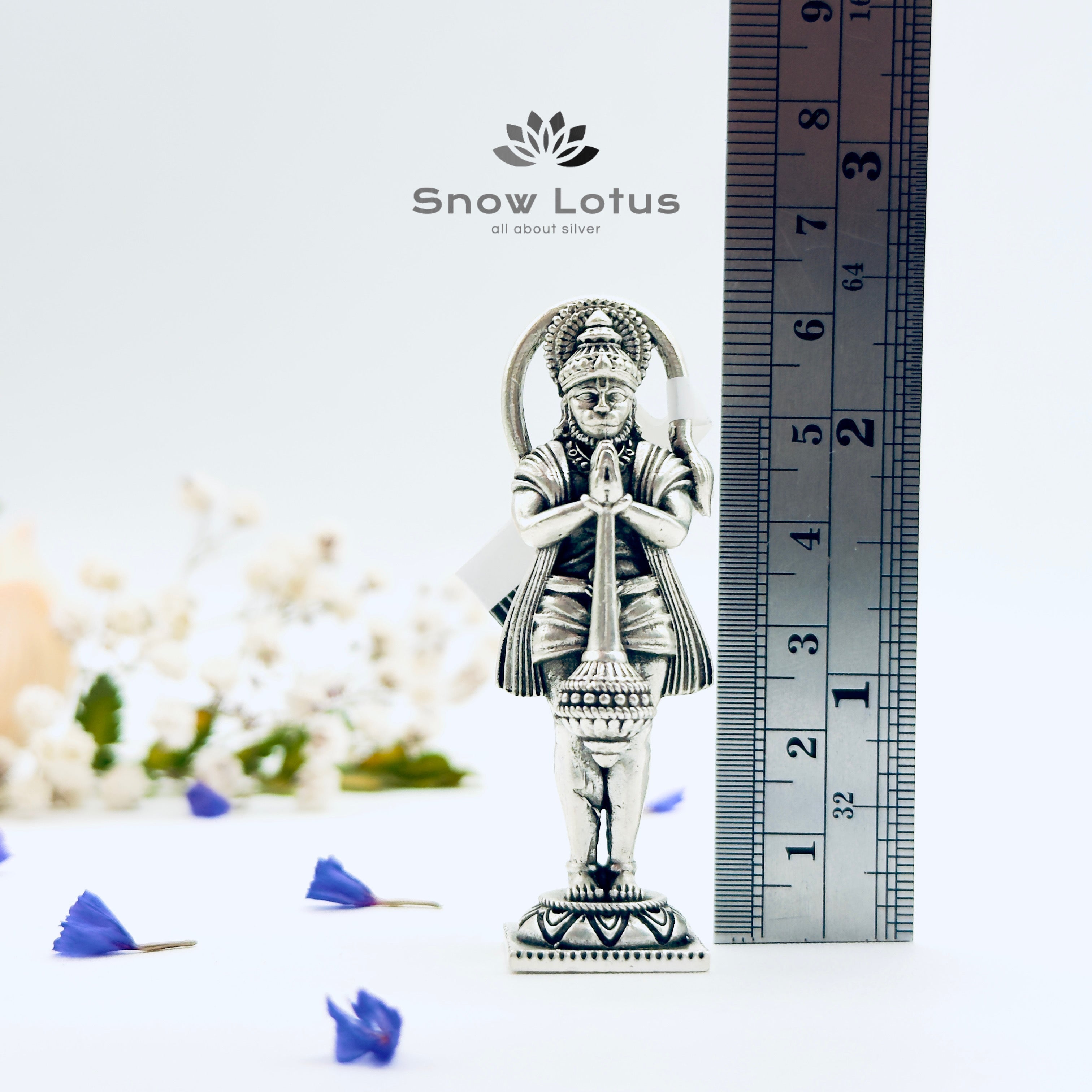 Bhakta Hanuman Antique Solid 3D