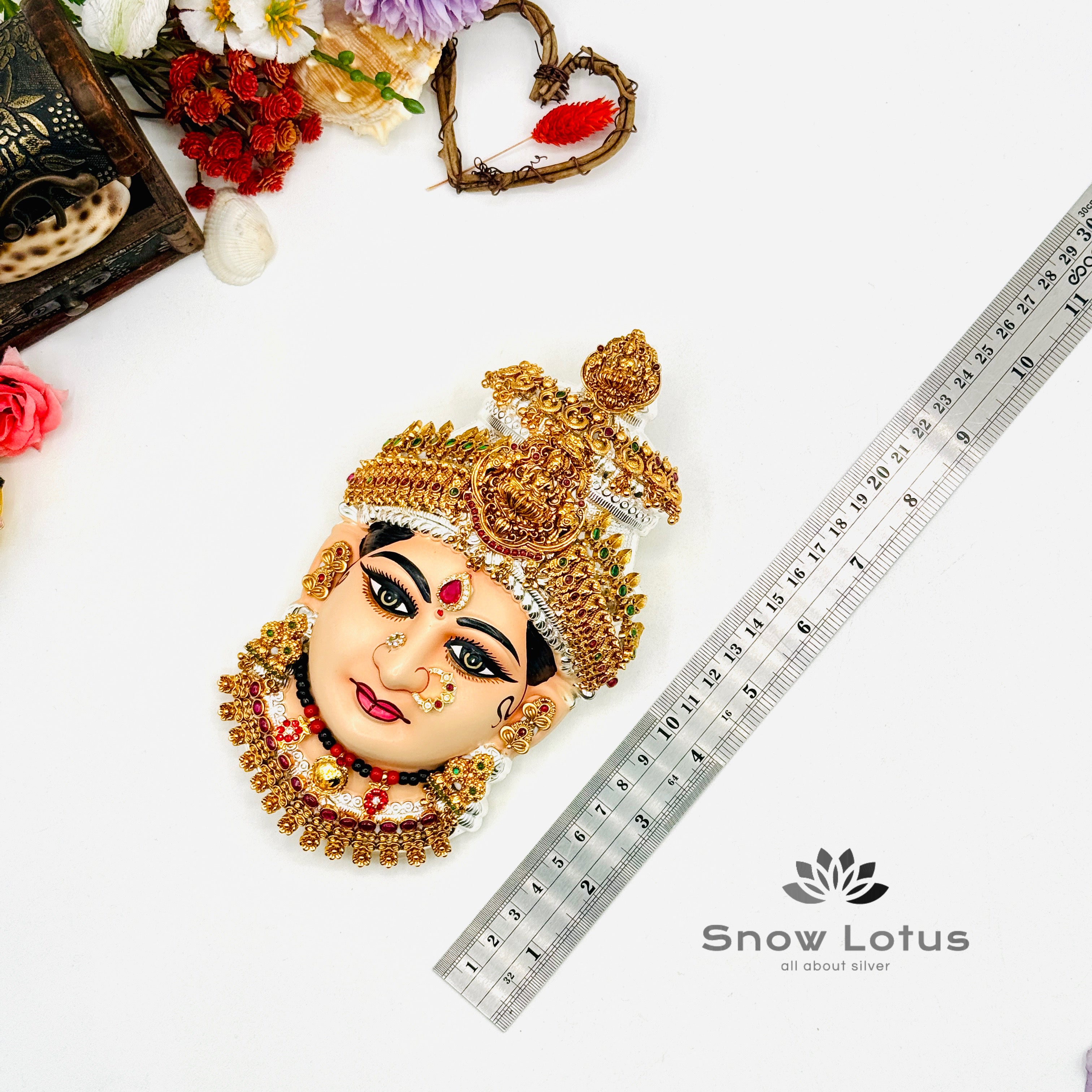 Ammavari face with Makeup and Jewelry M1