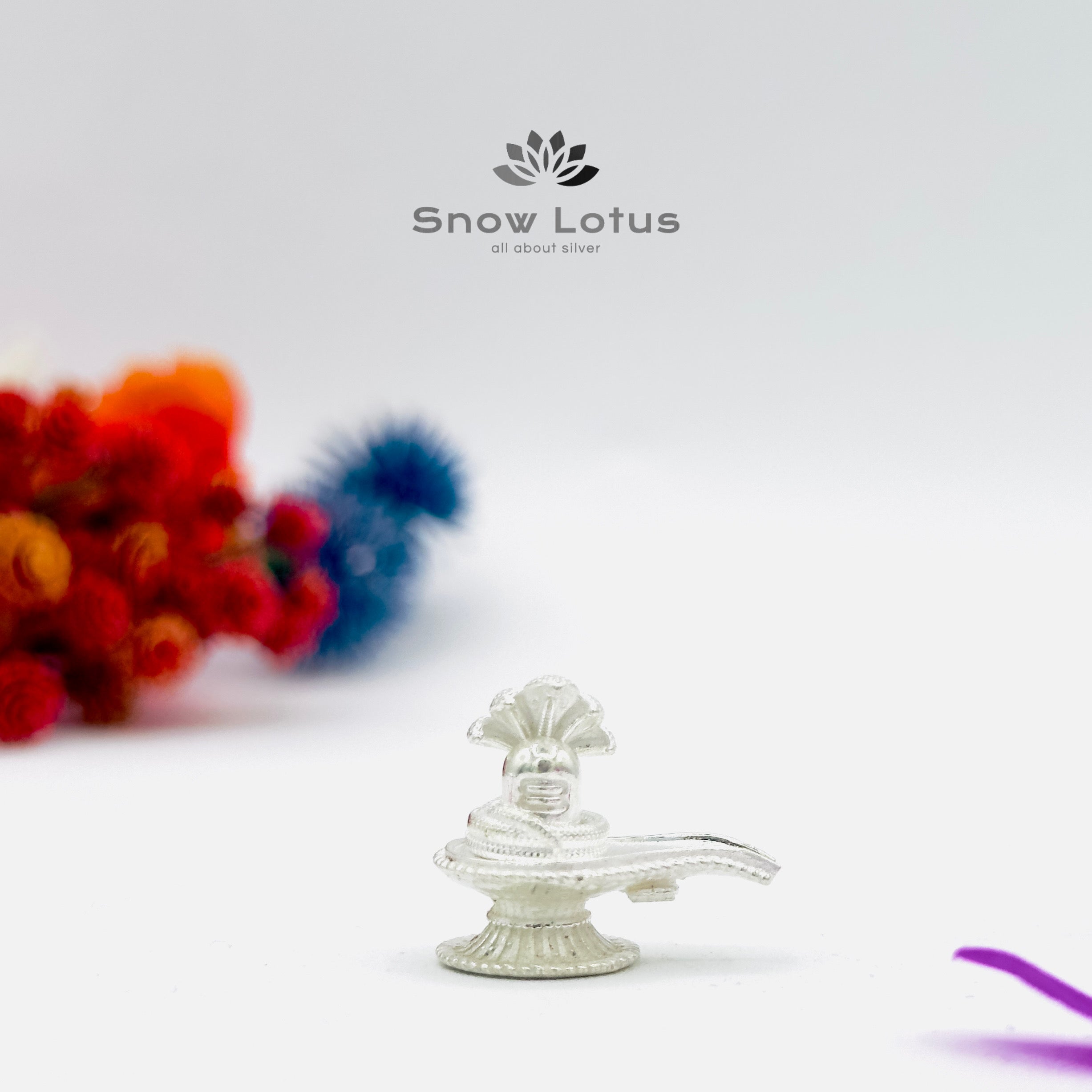 Mini Shiva Lingam with Naga Padiga
