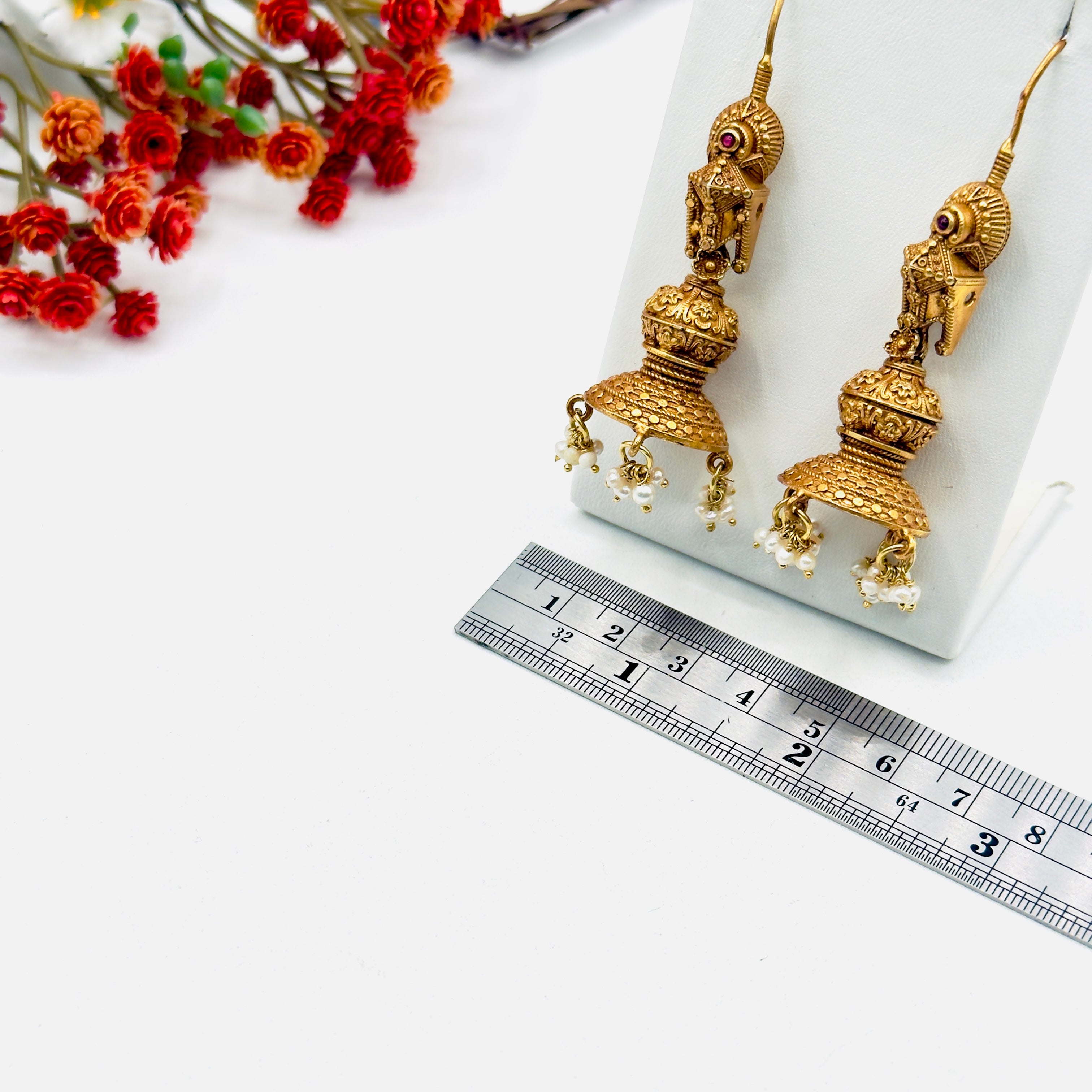 Shrine Drop Earrings