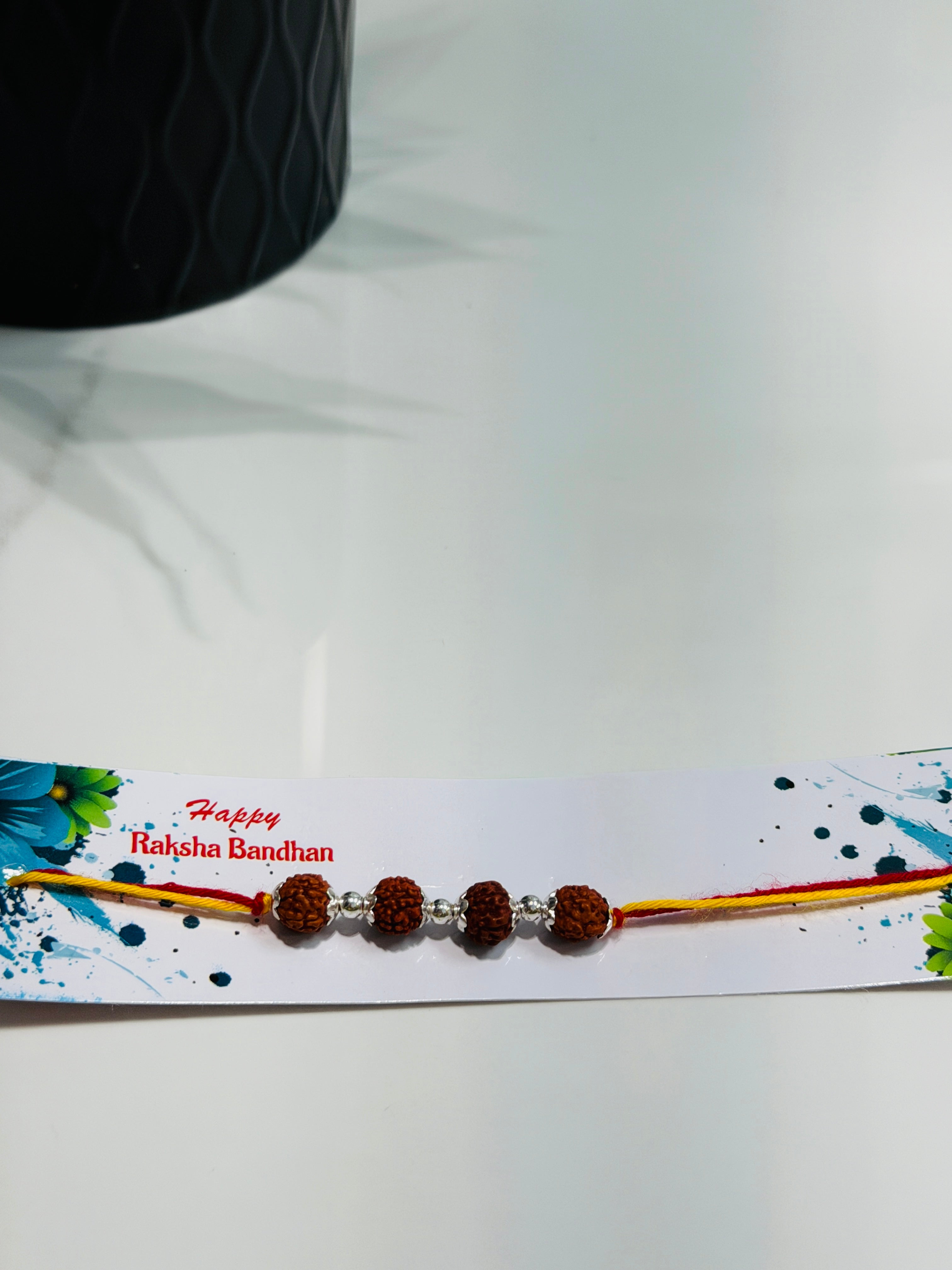 Rakhis with Four Rudraksha