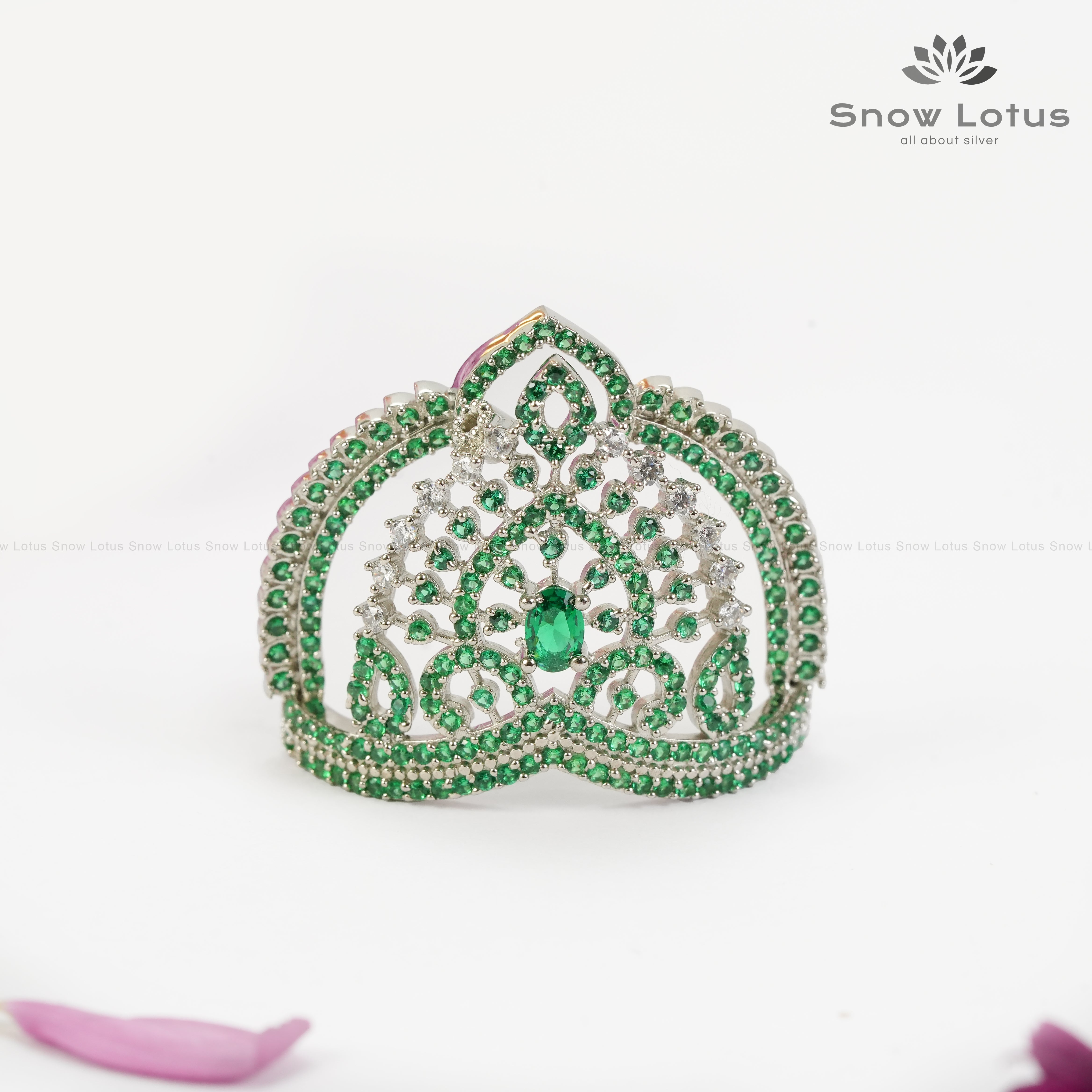 Mini Stone Kireetam Green Big