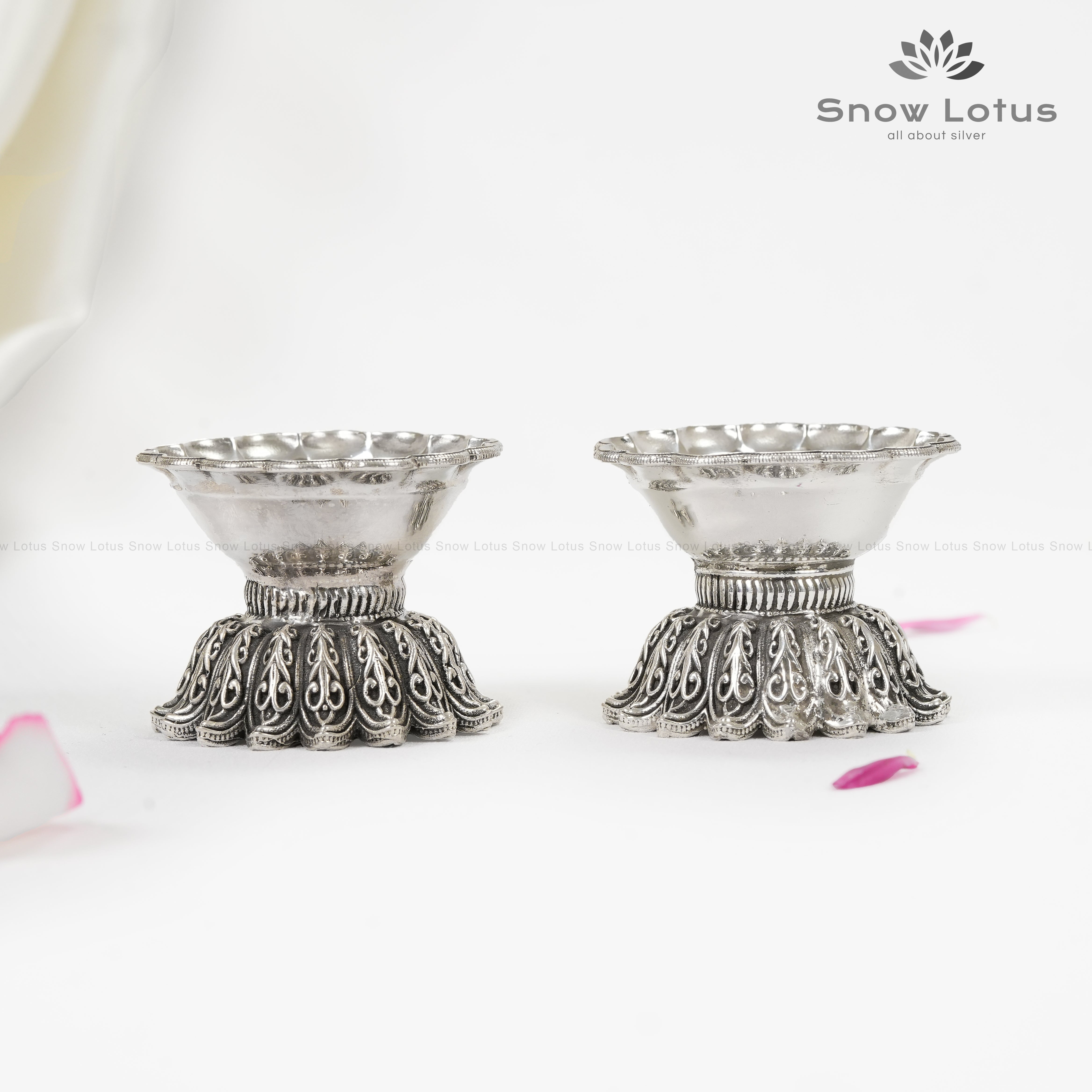 Antique Flower Diyas