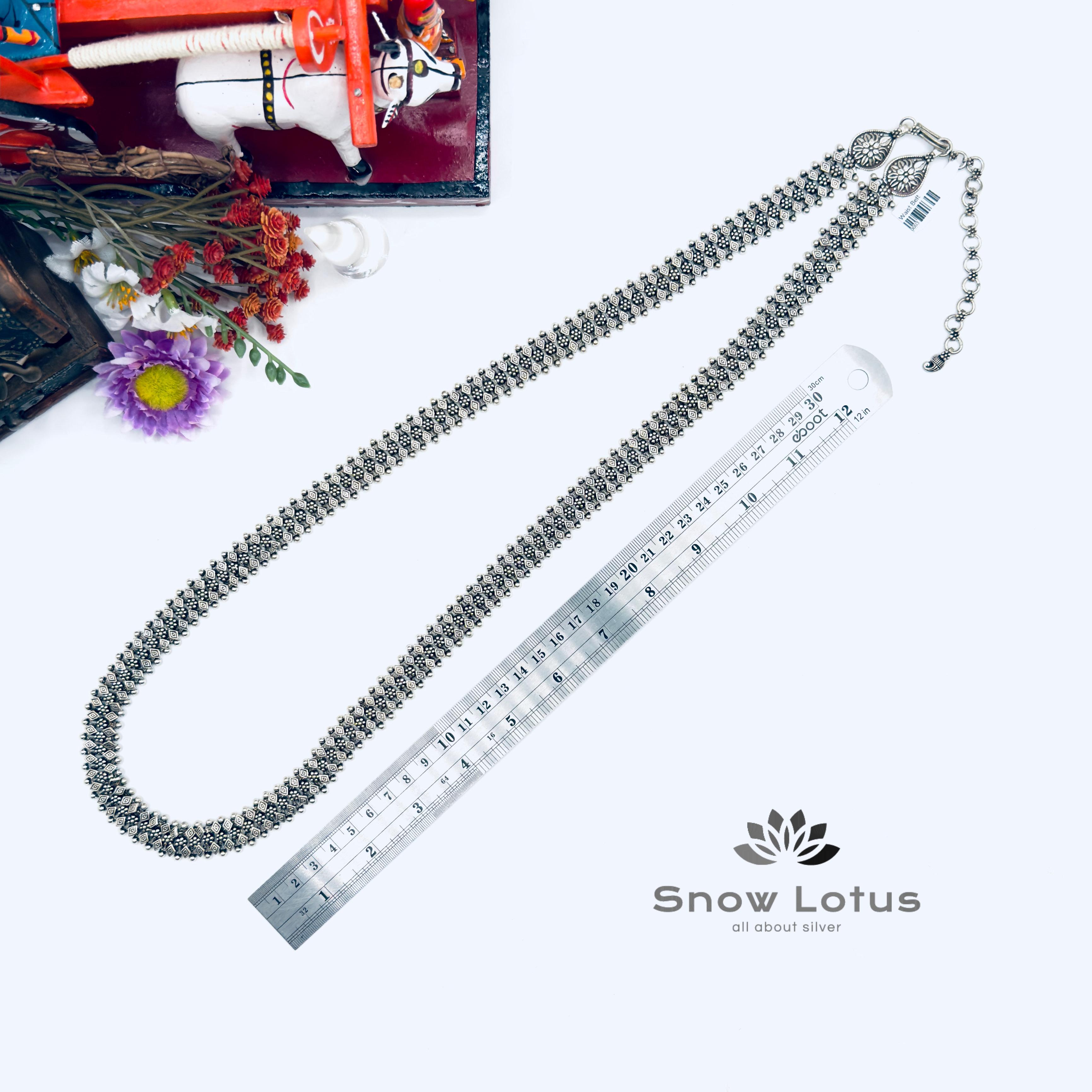 Squarish Plain Waist Belt