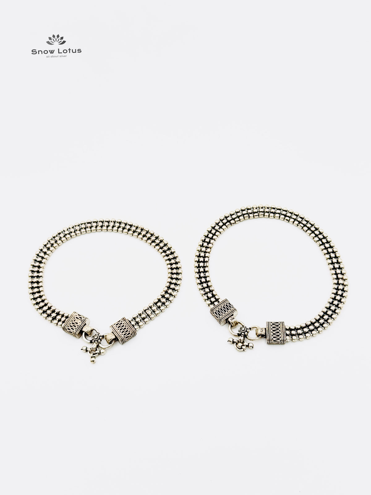 Ball Linked Anklets