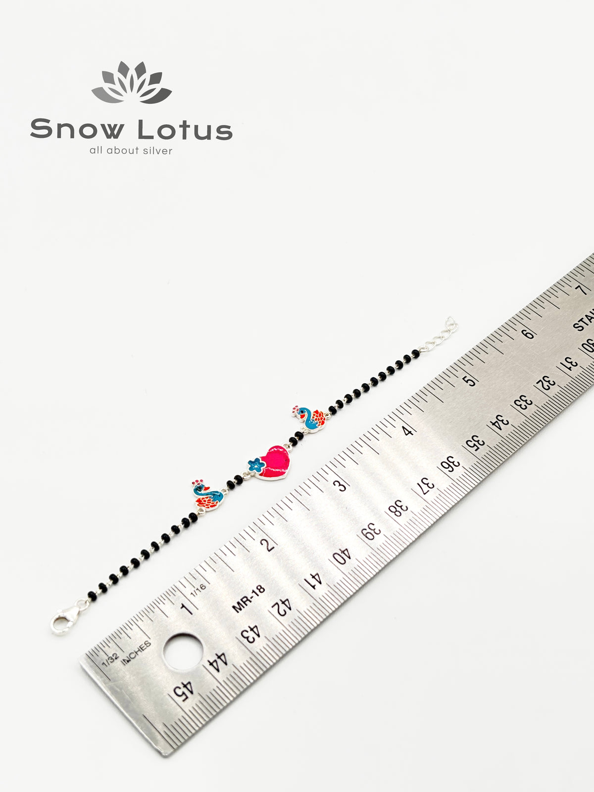 Cute Peacock Kids Bracelet