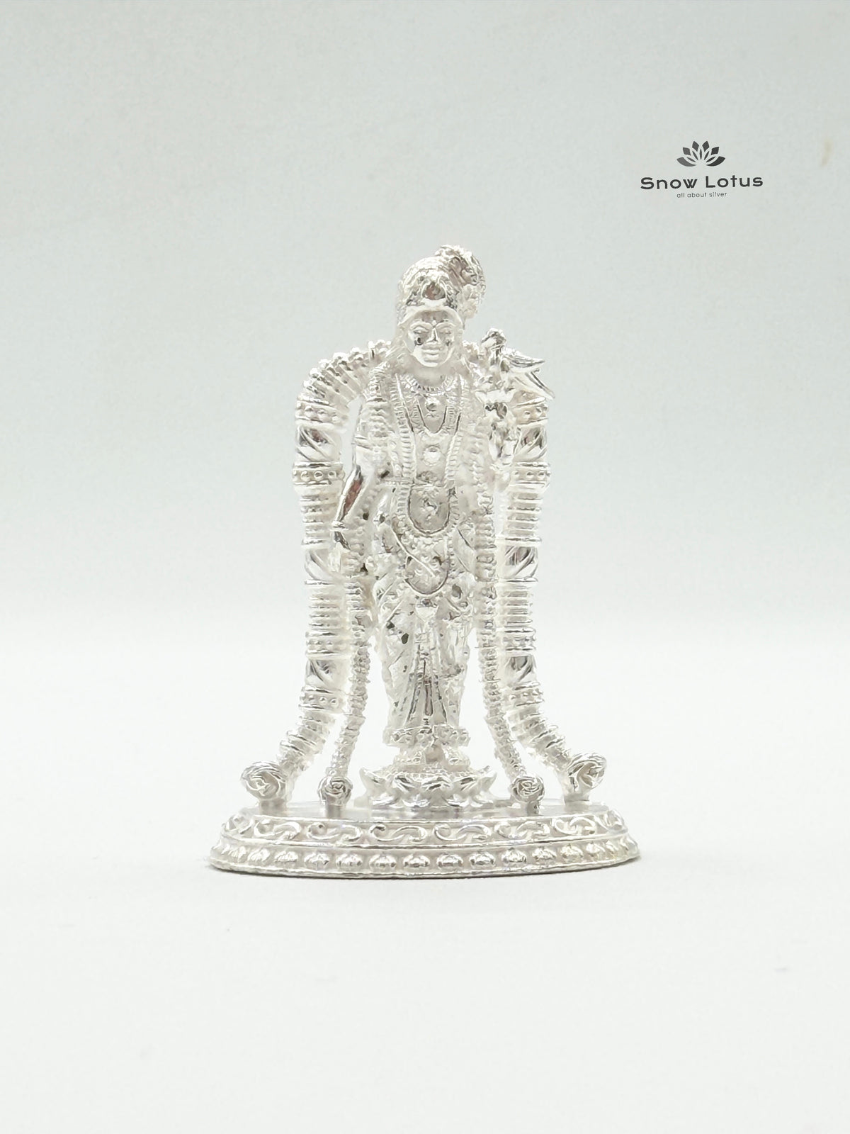 Silver Goda Devi/Andal 3D