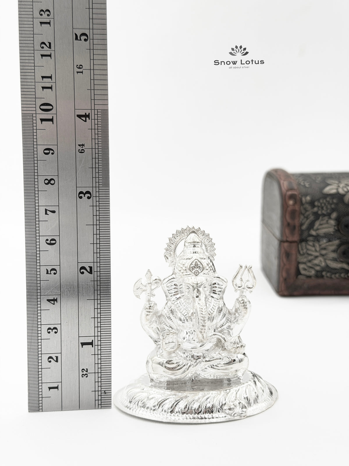 Silver Hollow Ganesh