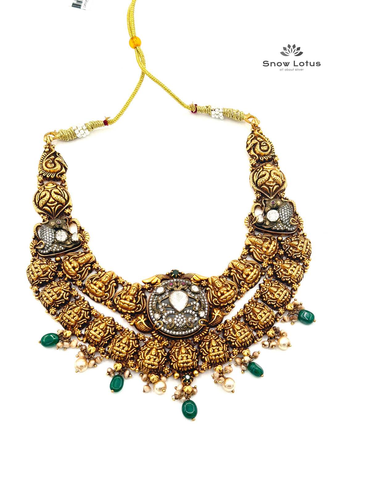 Lakshmi Parrot Short Neckpiece