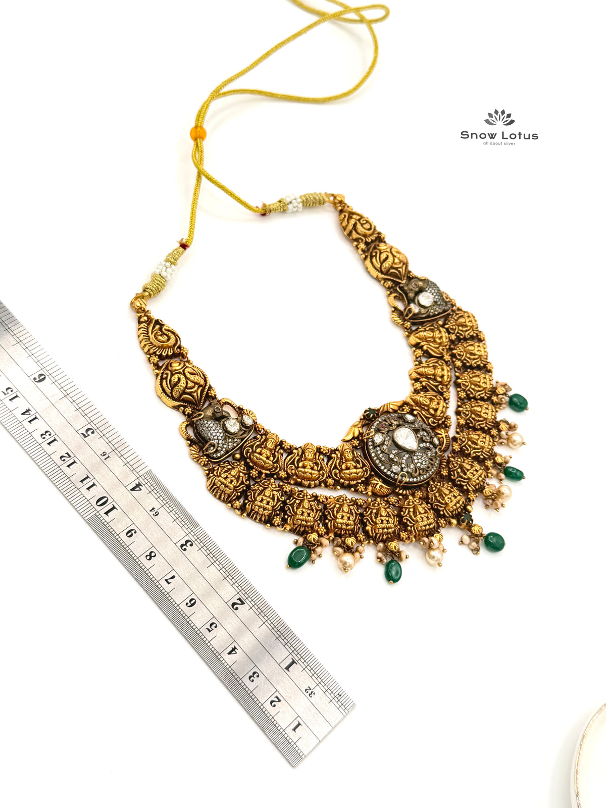 Lakshmi Parrot Short Neckpiece