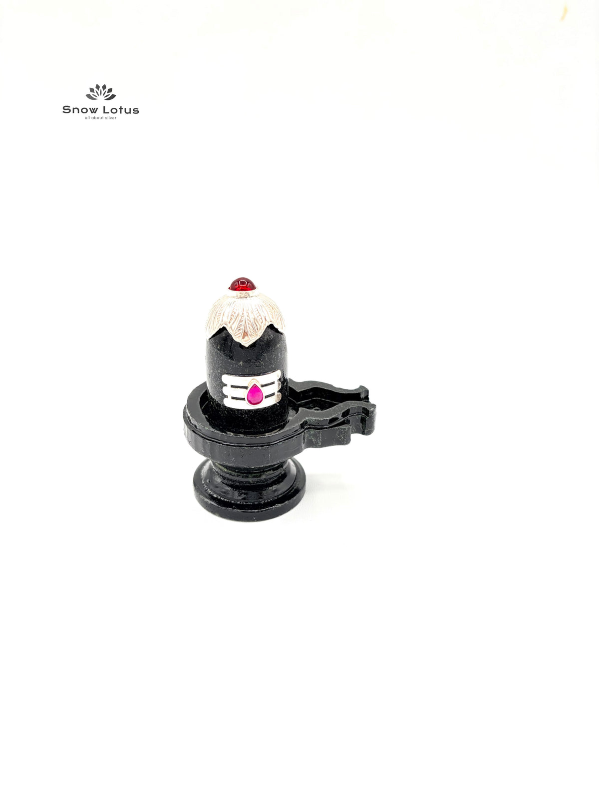 Black Marble Shiva Lingam